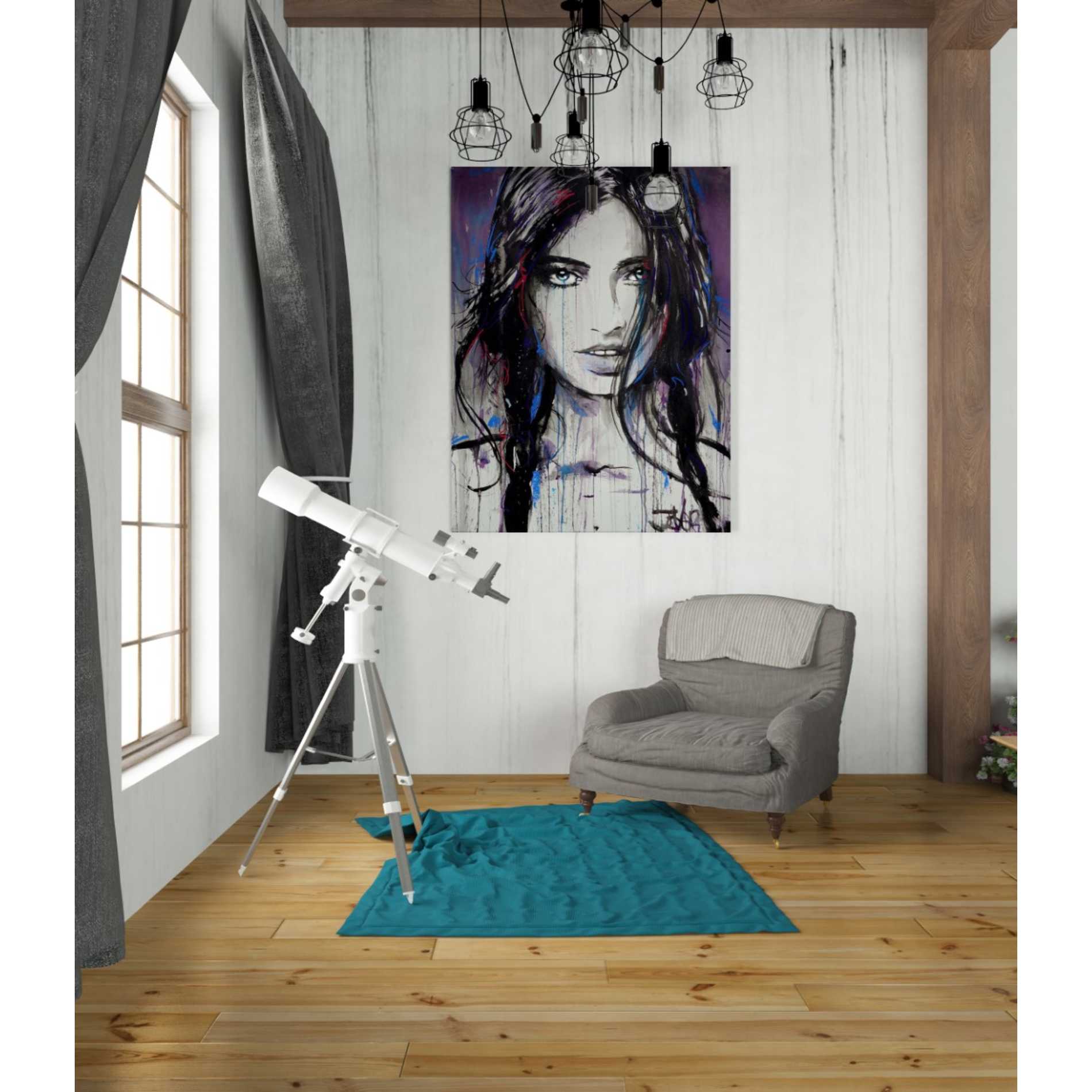 'Formica' by Loui Jover, Canvas Wall Art,26 x 34