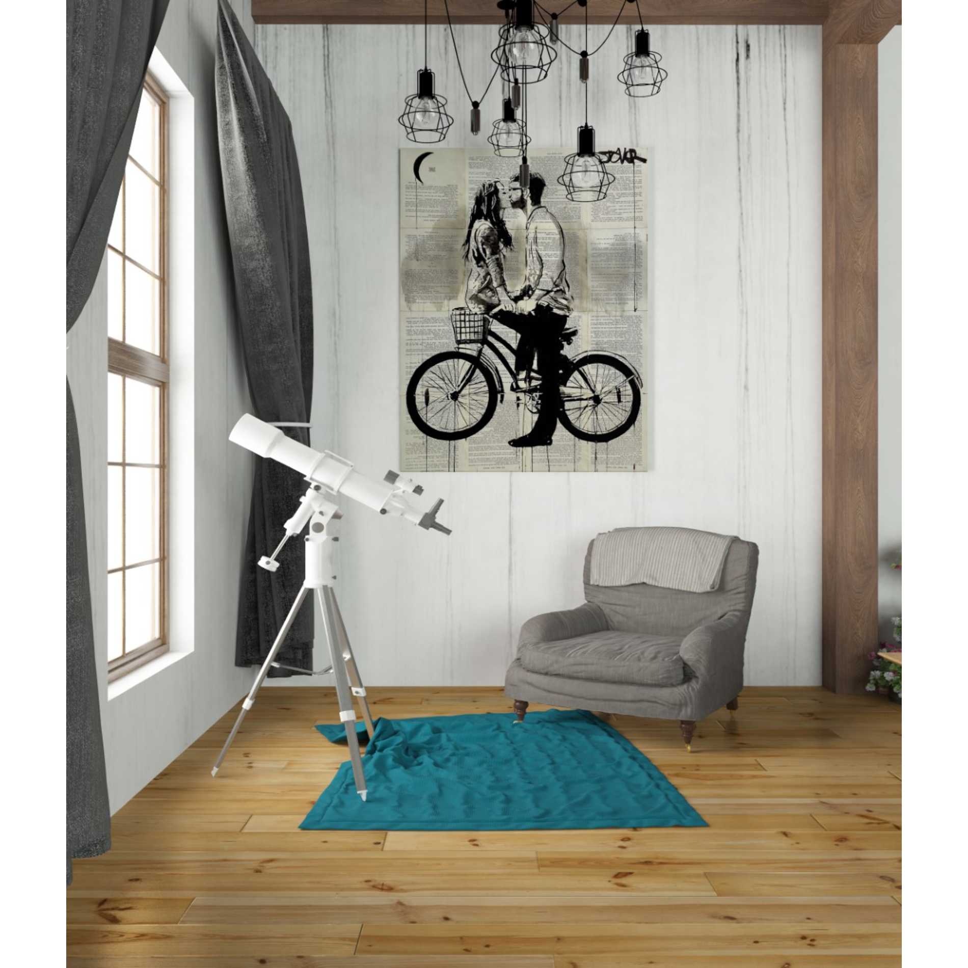 'Together' by Loui Jover, Canvas Wall Art,26 x 34