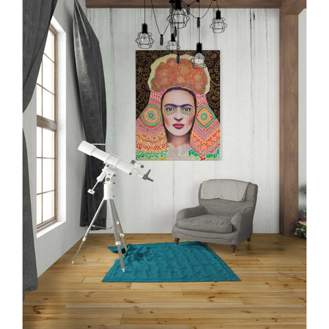 Image of 'Frida Santa Muerte' by Surma and Guillen, Canvas Wall Art,26 x 34