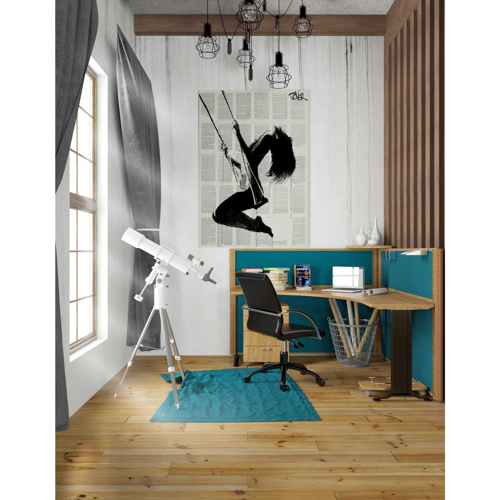 'The Lightness of Being Again' by Loui Jover, Canvas Wall Art,26 x 40