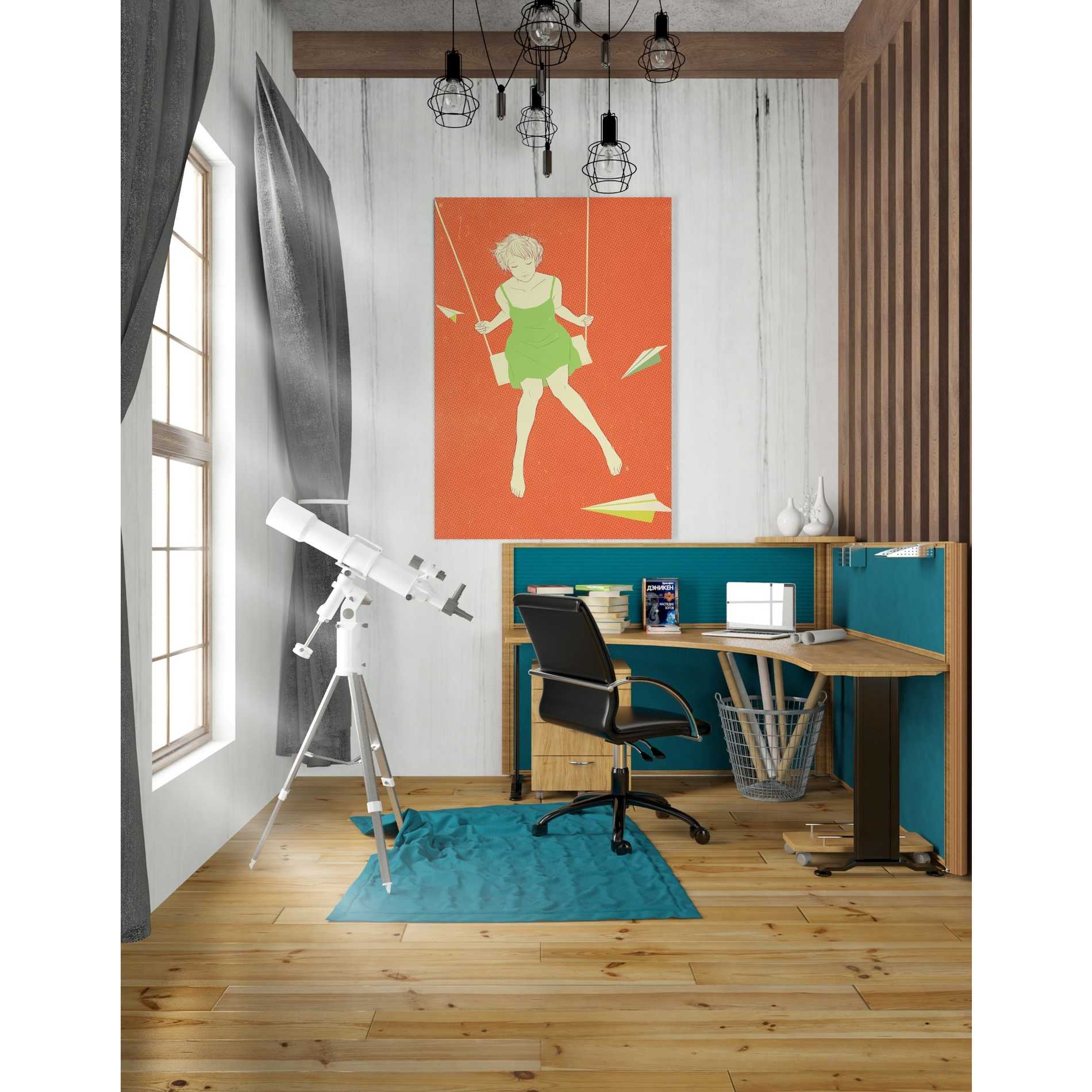 'Swing' by Sai Tamiya, Canvas Wall Art,26 x 40