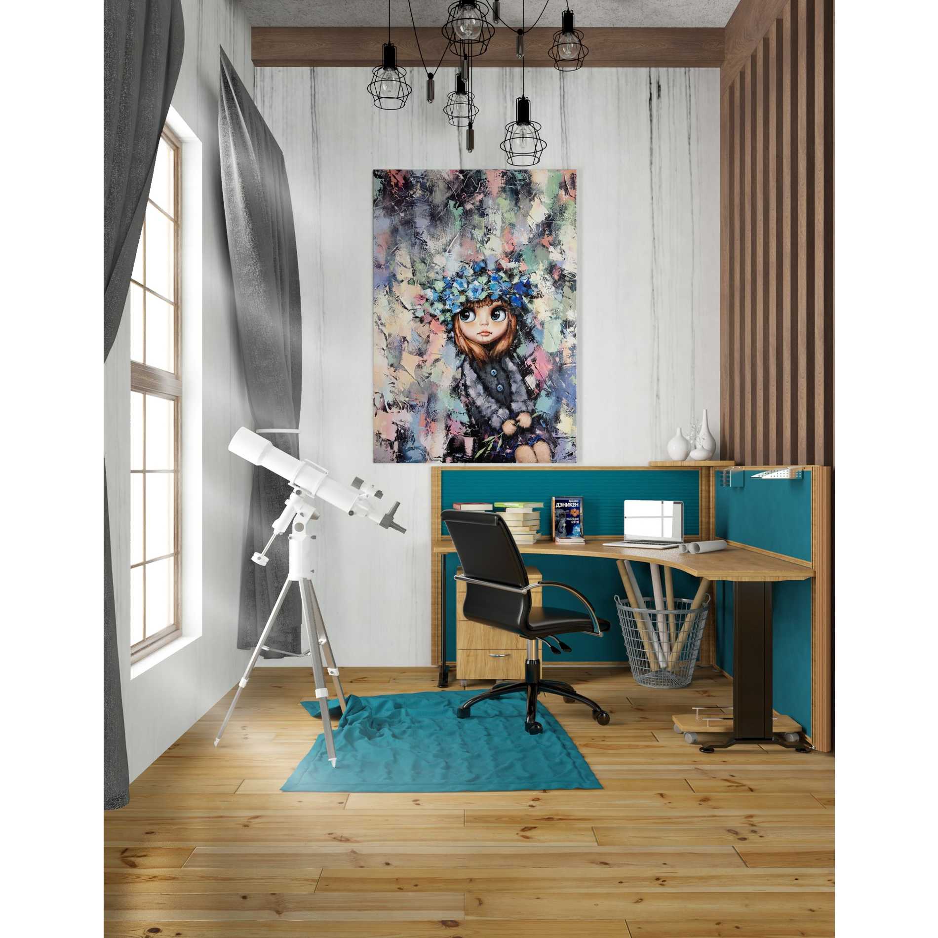 'Fairytale Forest' by Alexander Gunin, Canvas Wall Art,26 x 40