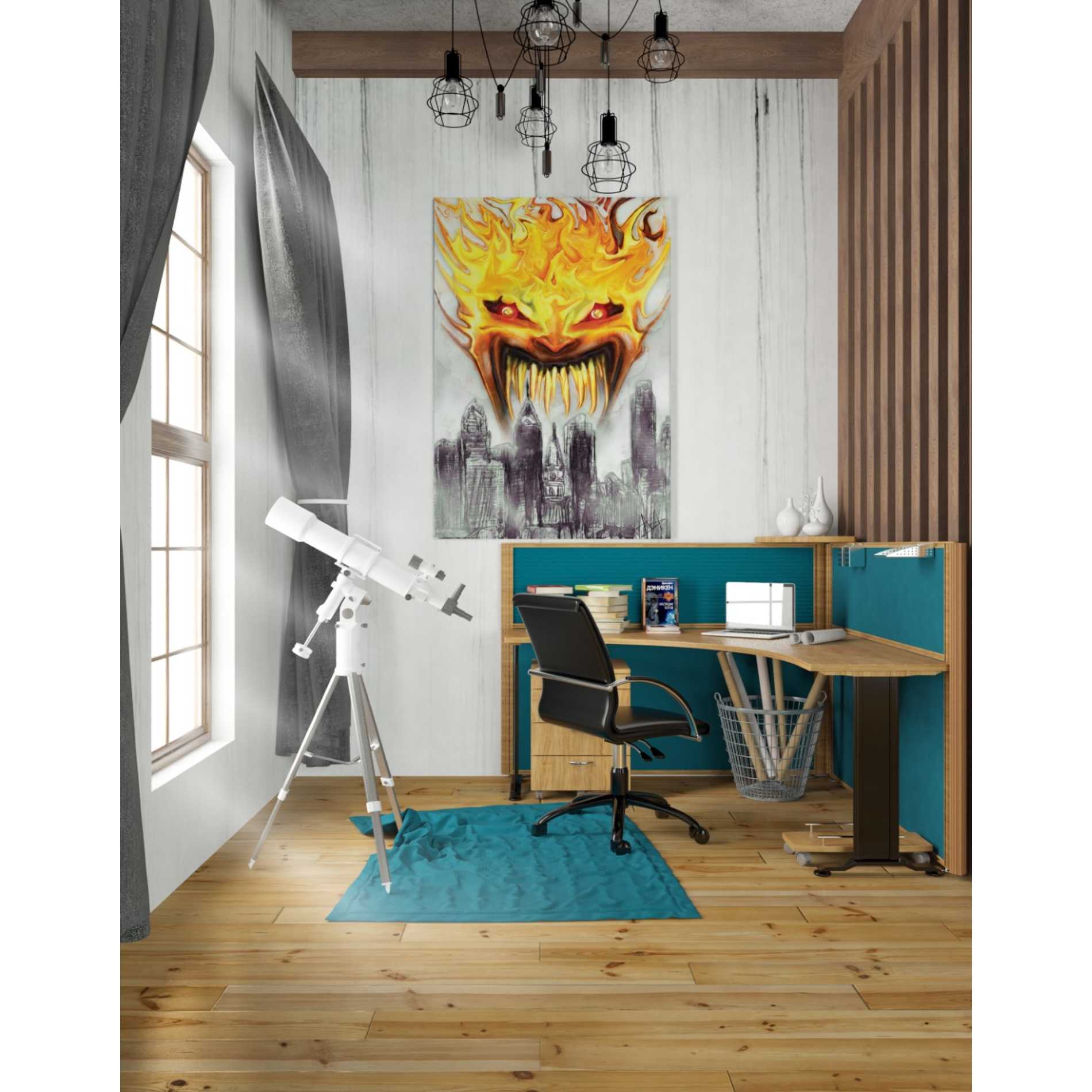 'Trial By Fire' by Michael StewArt, Canvas Wall Art,26 x 40