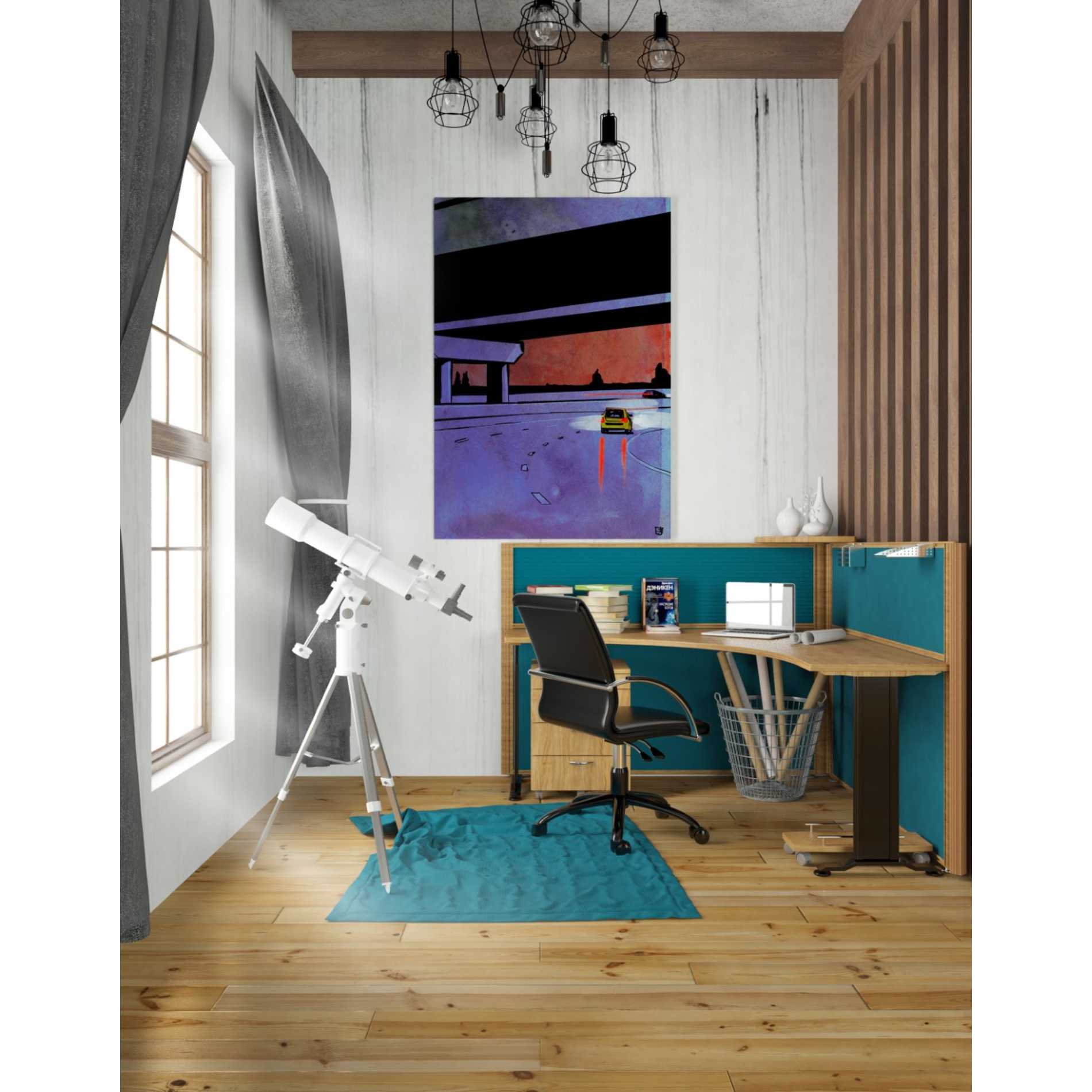 'Cars 7' by Giuseppe Cristiano, Canvas Wall Art,,26 x 40