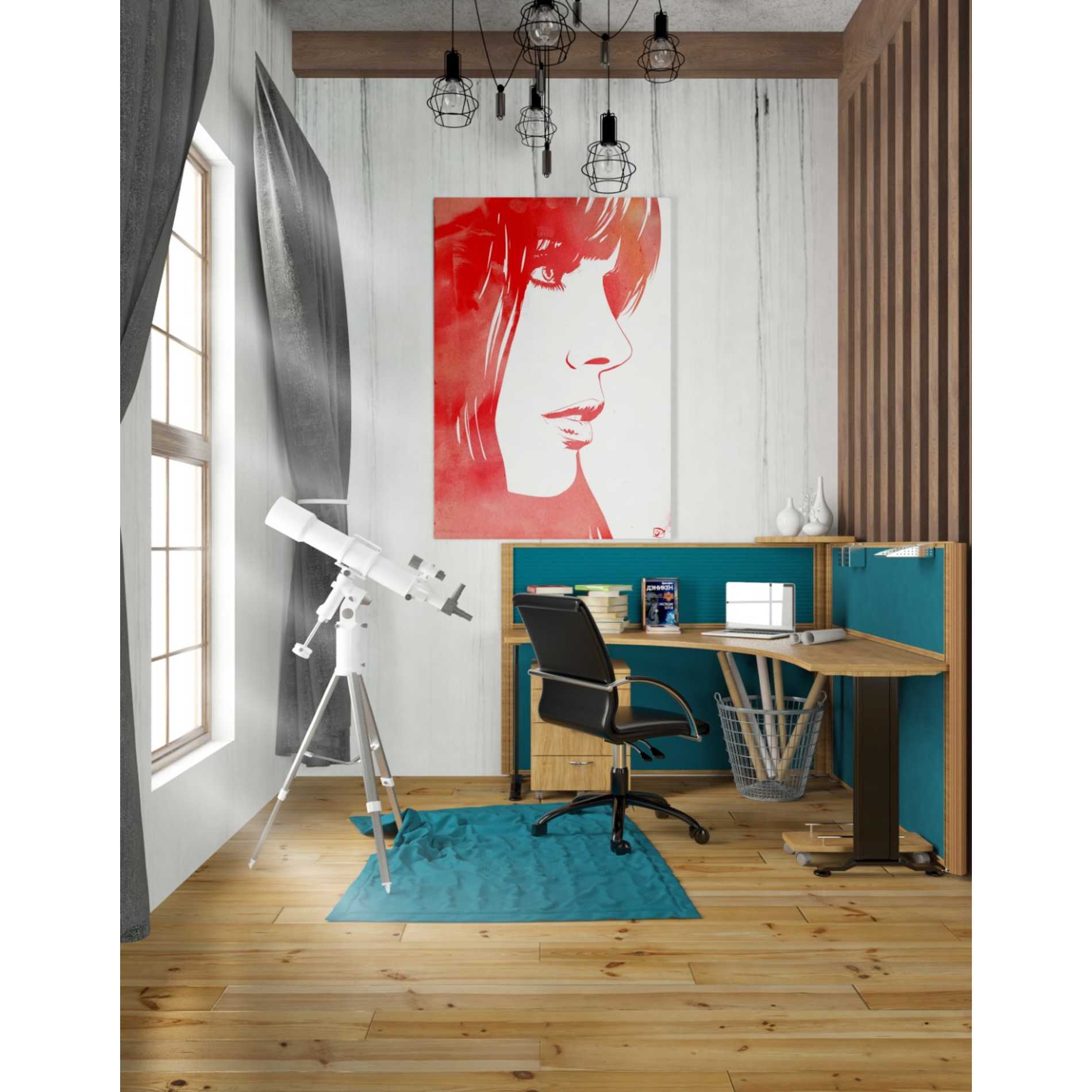 'Portrait in Red' by Giuseppe Cristiano, Canvas Wall Art,26 x 40