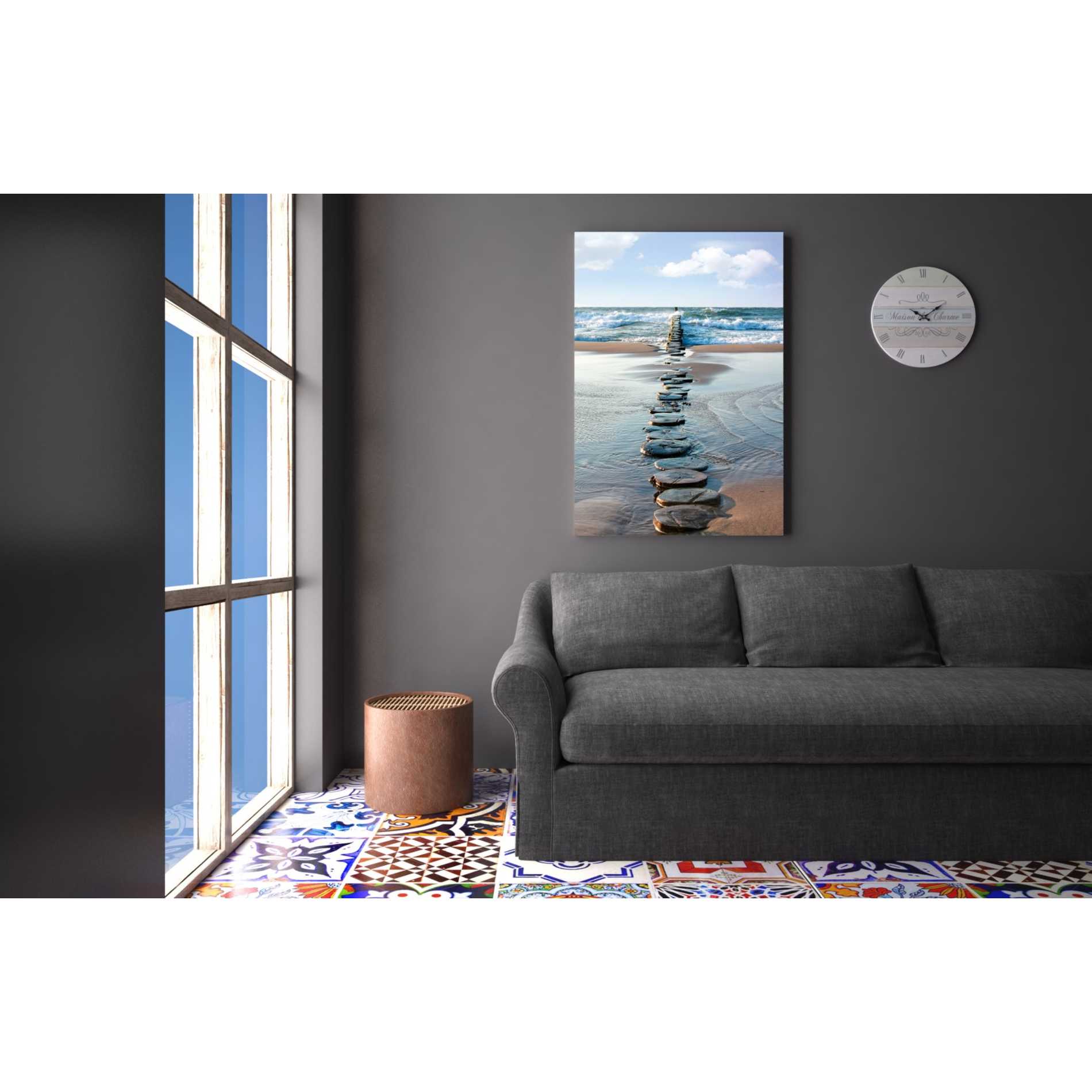 'Stepping Stones' Canvas Wall Art,26 x 40