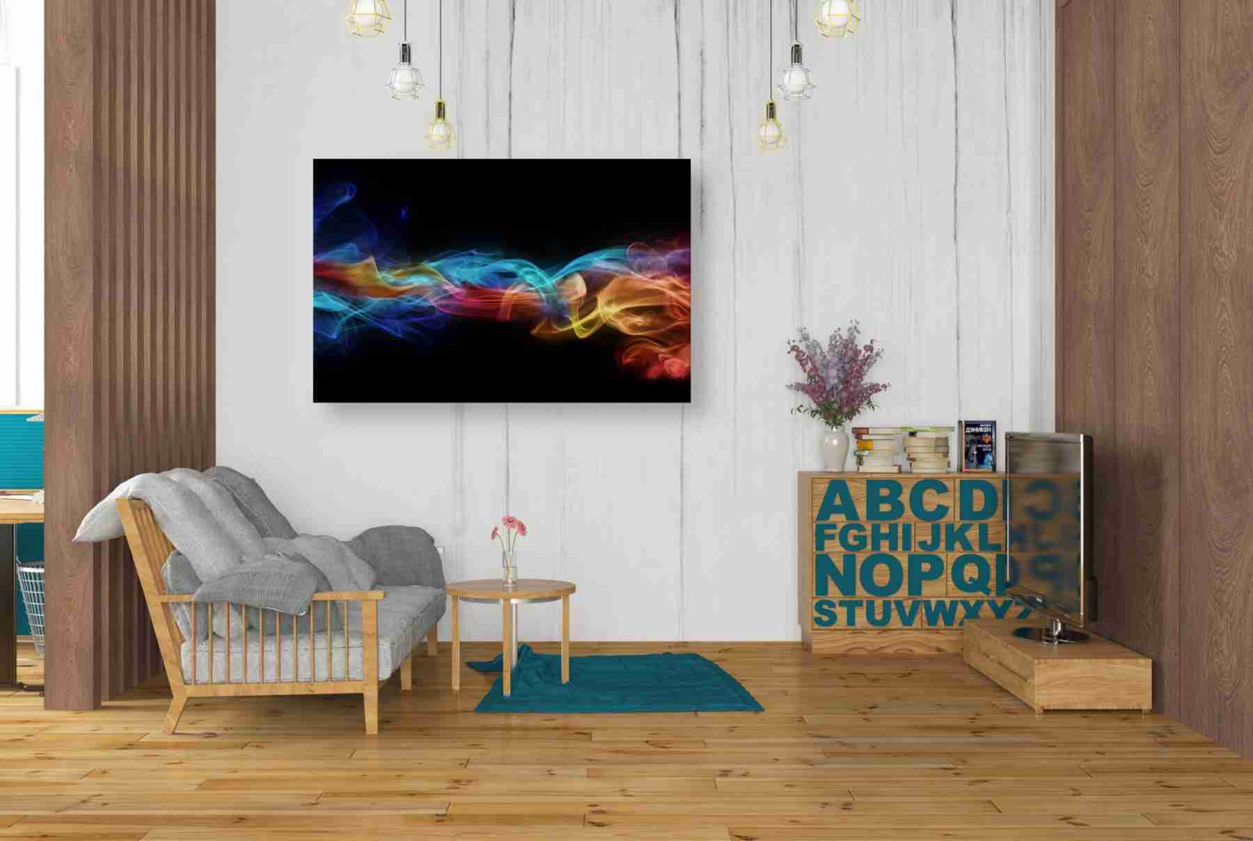 'Dynamic Haze' Canvas Wall Art,26x40