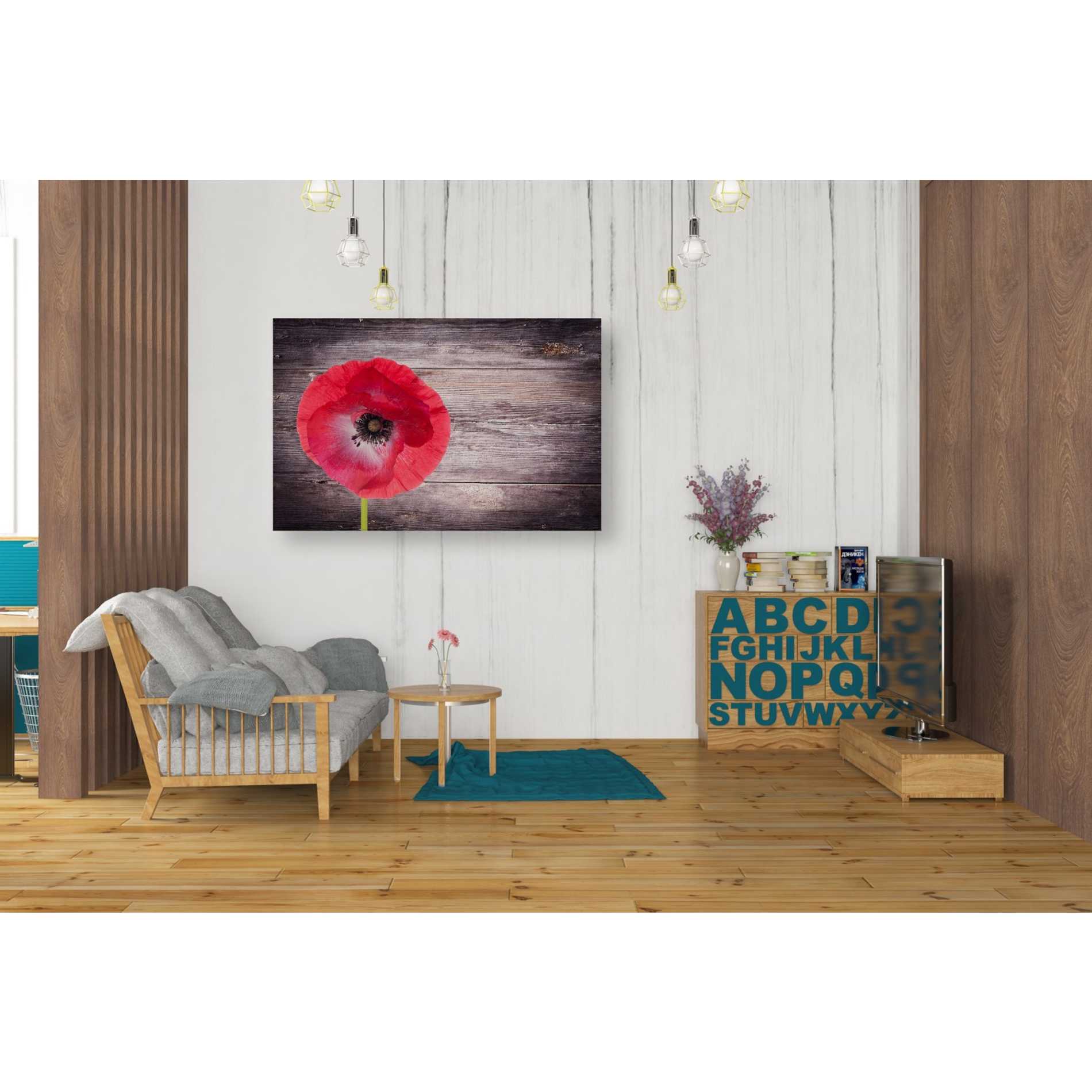 'Luxury On Rustic' Canvas Wall Art,26 x 40