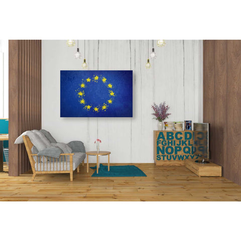 Image of 'European Union' Canvas Wall Art,26 x 40