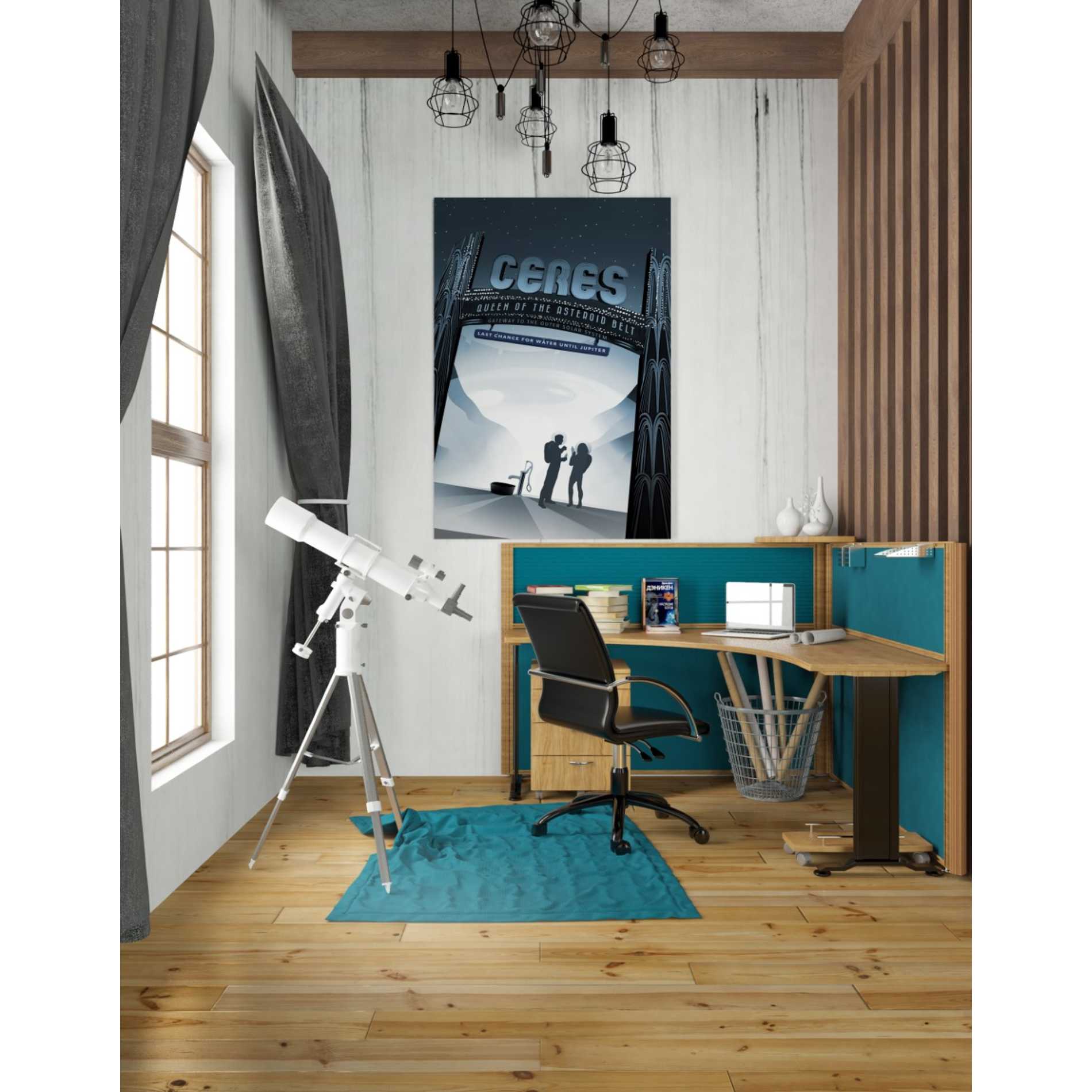 'Visions of the Future: Ceres' Canvas Wall Art,26 x 40