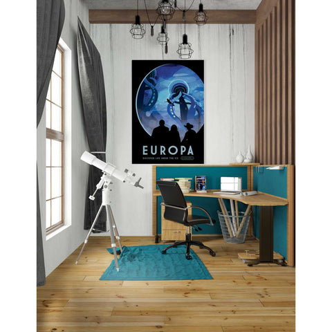 Image of 'Visions of the Future: Europa' Canvas Wall Art,26 x 40