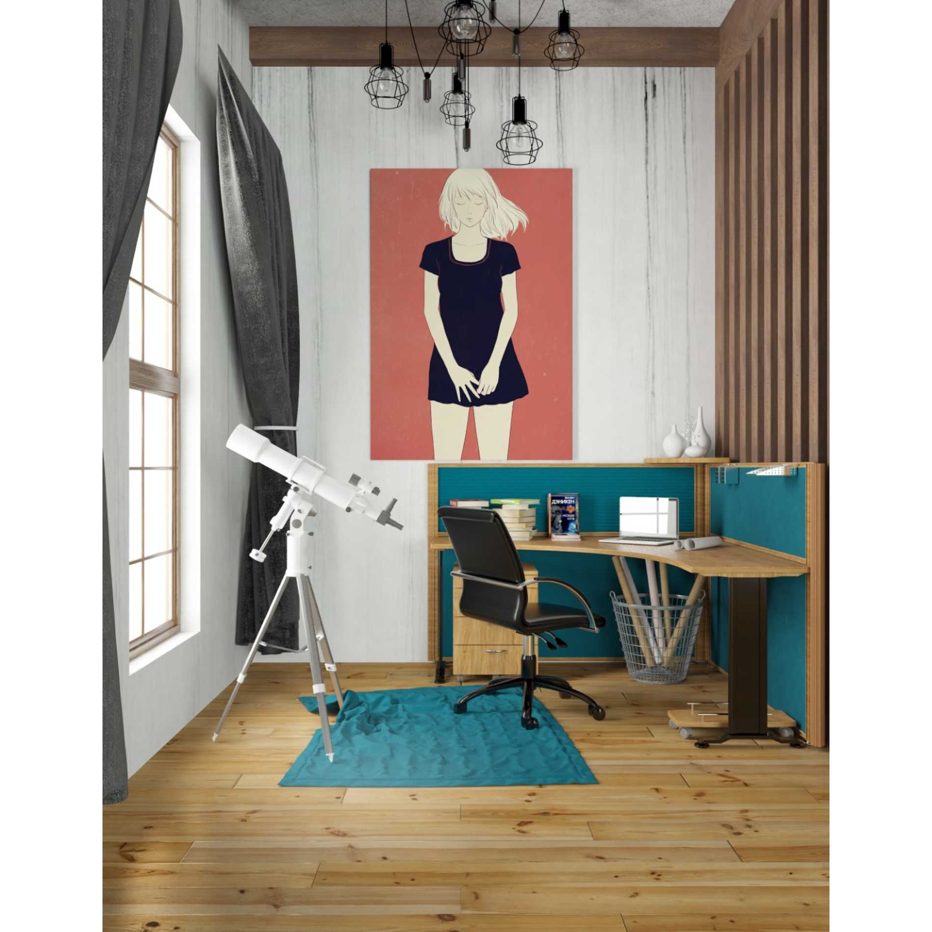 'Meditation' by Sai Tamiya, Canvas Wall Art,26 x 40