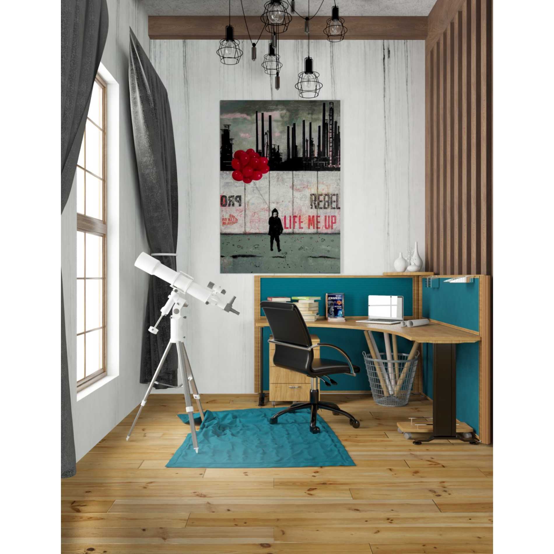 'LIFE ME UP III' by DB Waterman, Giclee Canvas Wall Art