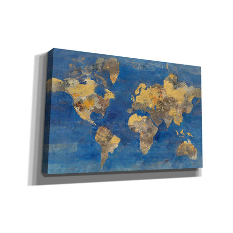 Image of 'Blue World' by Albena Hristova, Canvas Wall Art,40 x 26