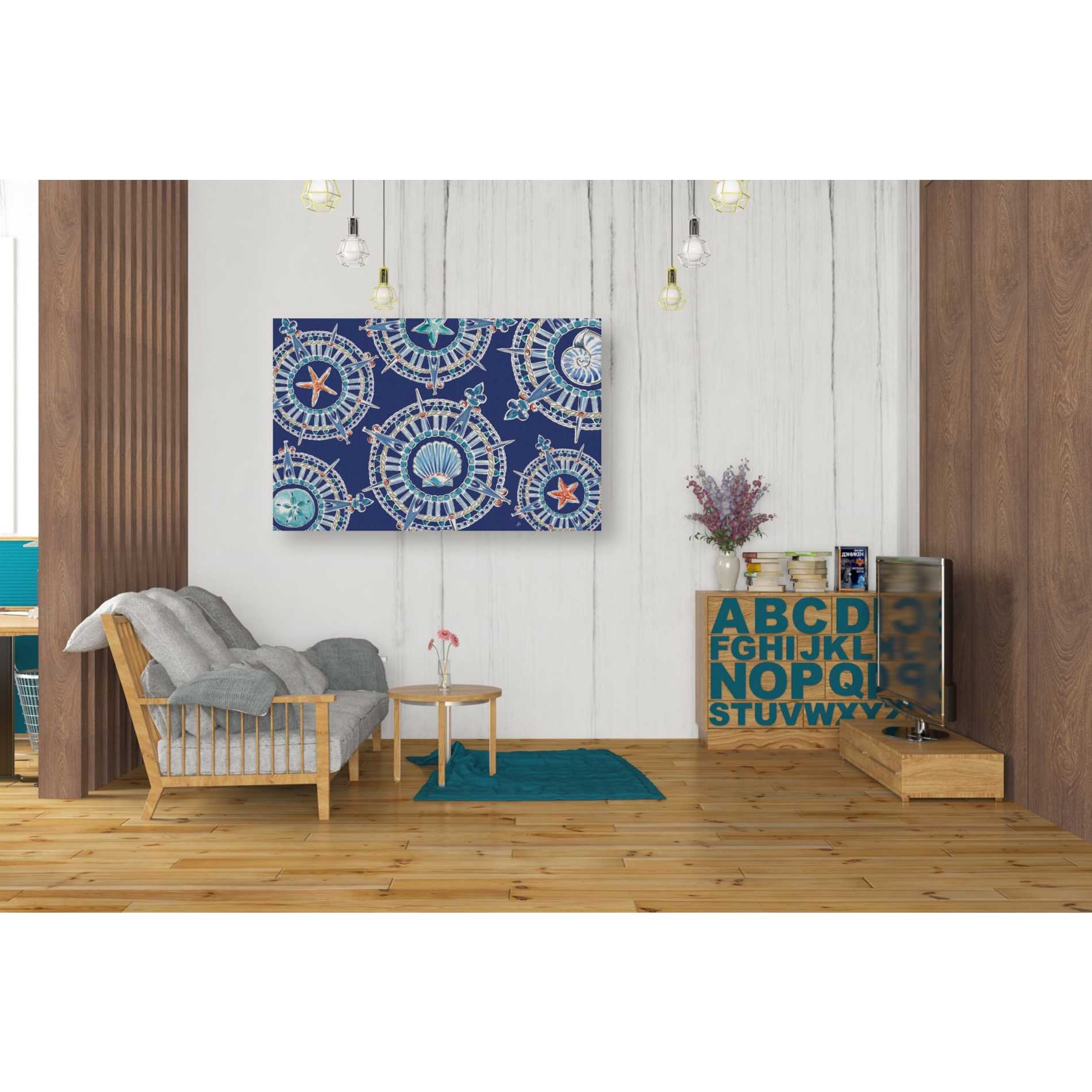 'Maritime XIV' by Daphne Brissonet, Canvas Wall Art,26 x 40