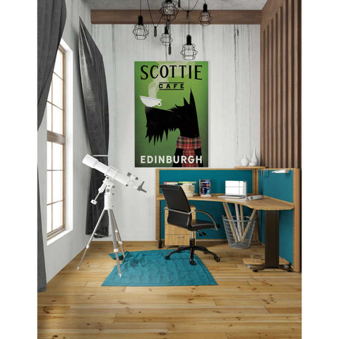 Image of 'Scottie Cafe' by Ryan Fowler, Canvas Wall Art,26 x 40