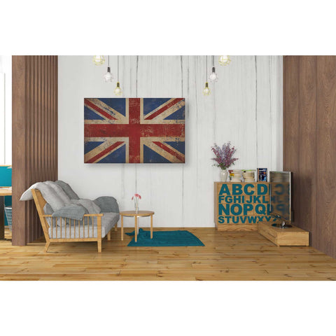 Image of 'Union Jack' by Ryan Fowler, Canvas Wall Art,26 x 40