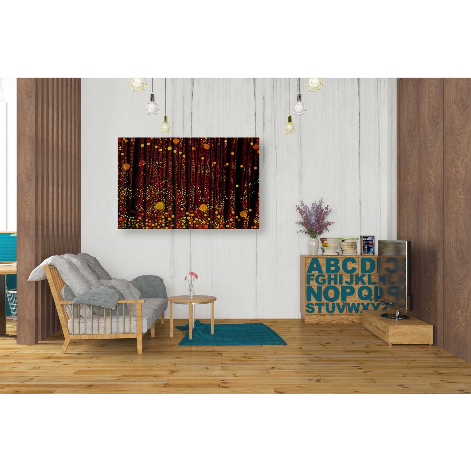 'GLOW' by DB Waterman, Canvas Wall Art,26 x 40