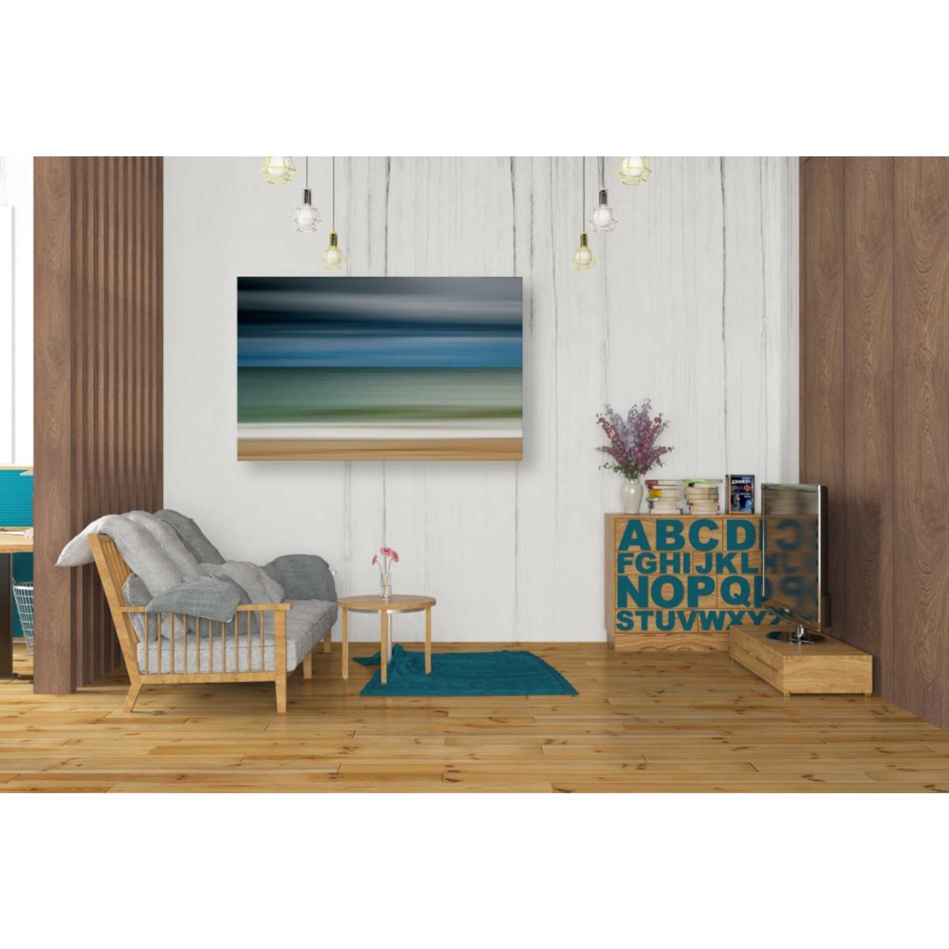 'Ocean Storm' by Katherine Gendreau, Giclee Canvas Wall Art