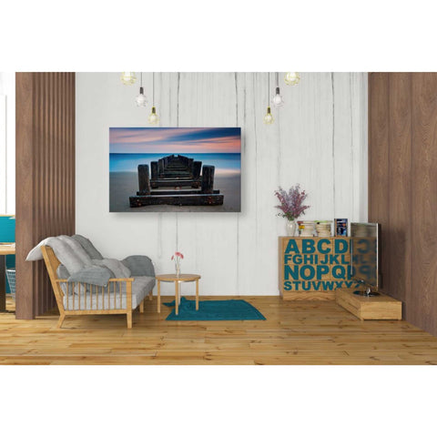 Image of 'Coney Island Pier' by Katherine Gendreau, Giclee Canvas Wall Art