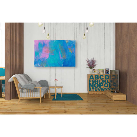 Image of 'Color Rave' Canvas Wall Art,40 x 26
