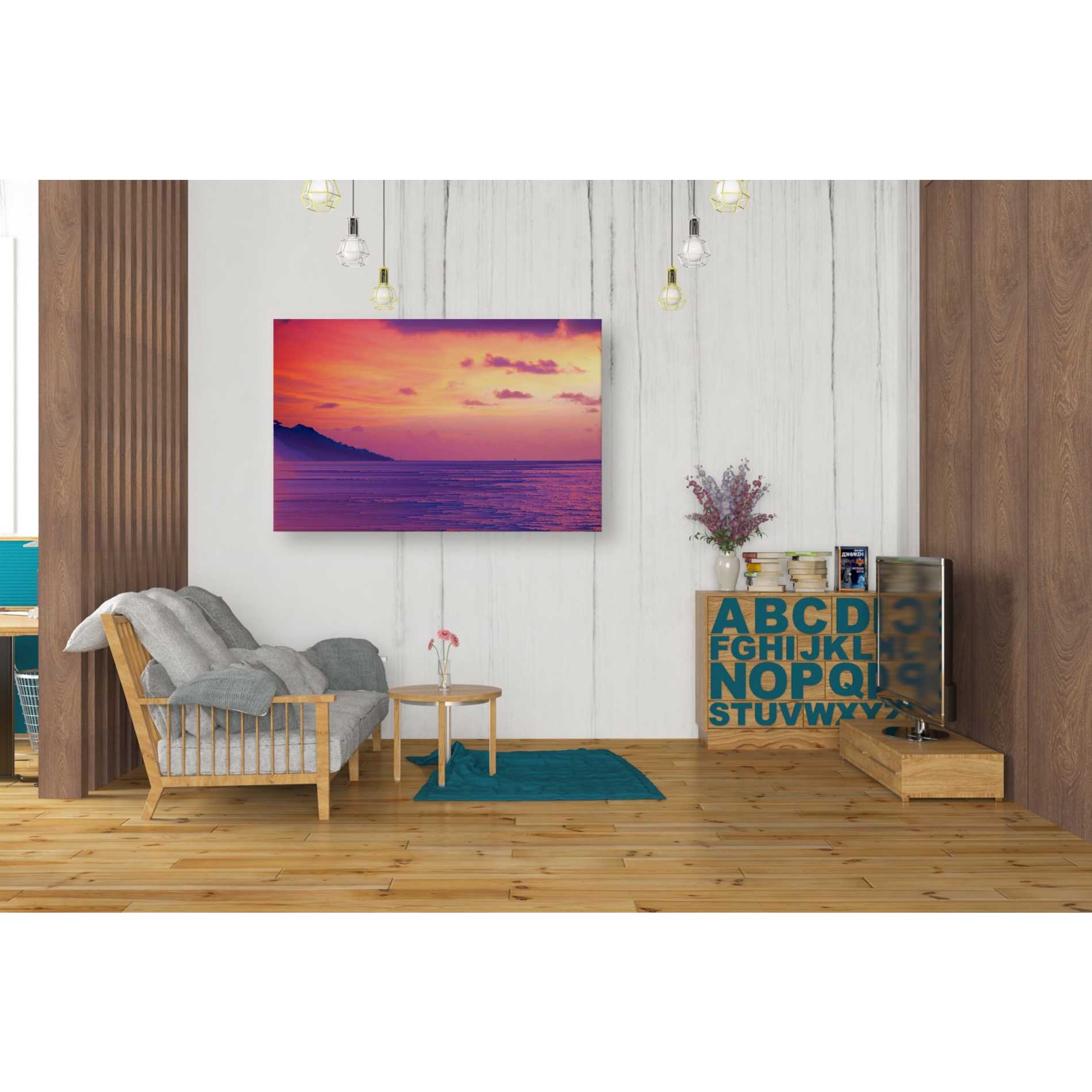 'The Final Sunset' Canvas Wall Art,40 x 26