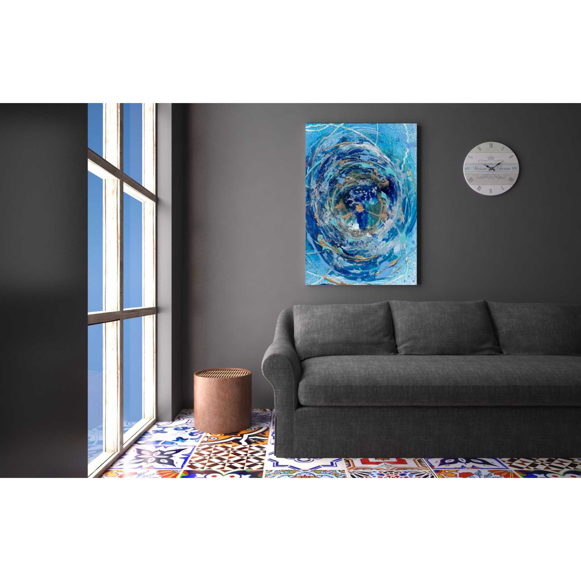 'Waterspout I' by Alicia Ludwig Giclee Canvas Wall Art