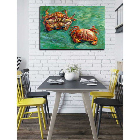 Image of 'Two Crabs' by Vincent Van Gogh Canvas Wall Art,26 x 40