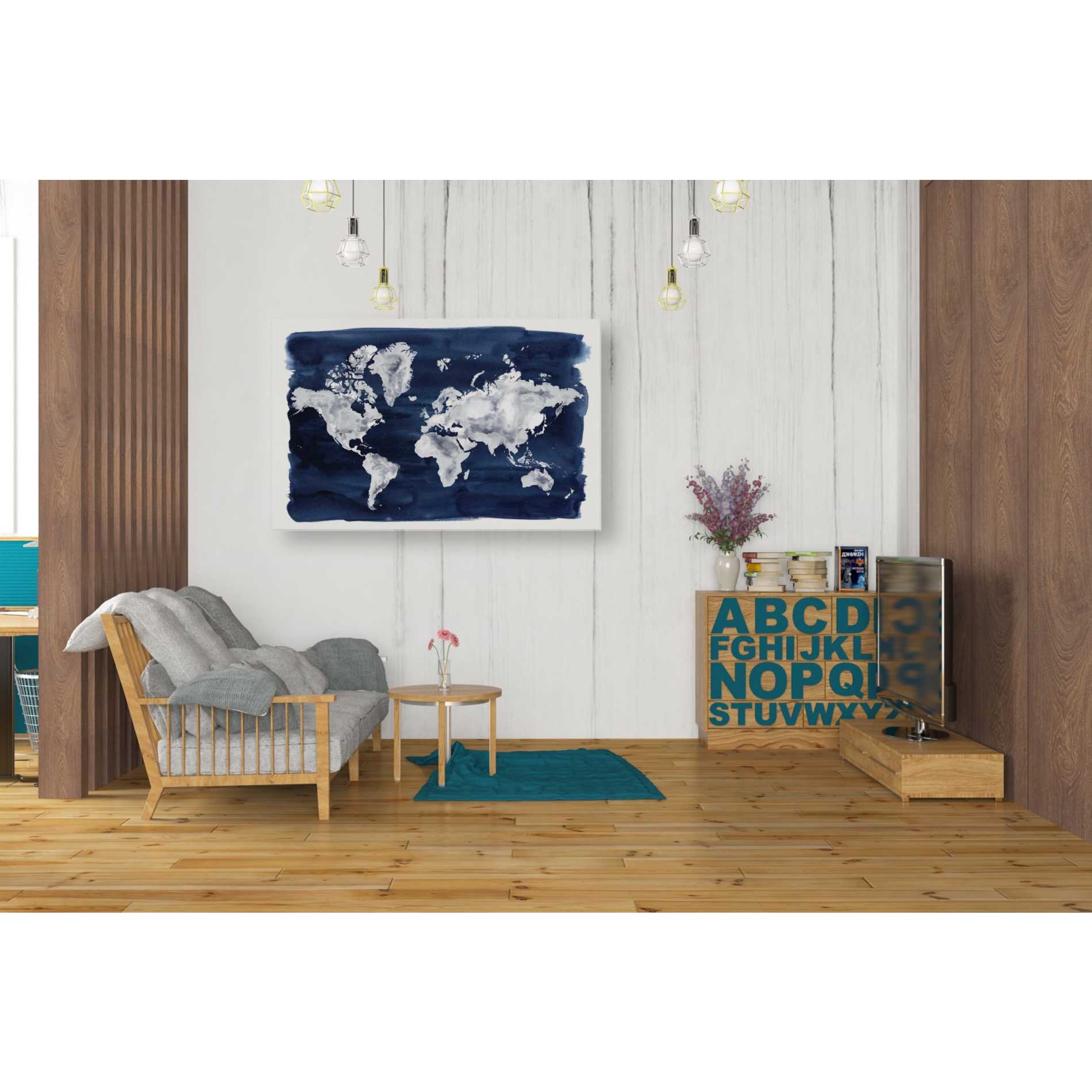 'Water World II' by Grace Popp Canvas Wall Art,40 x 26