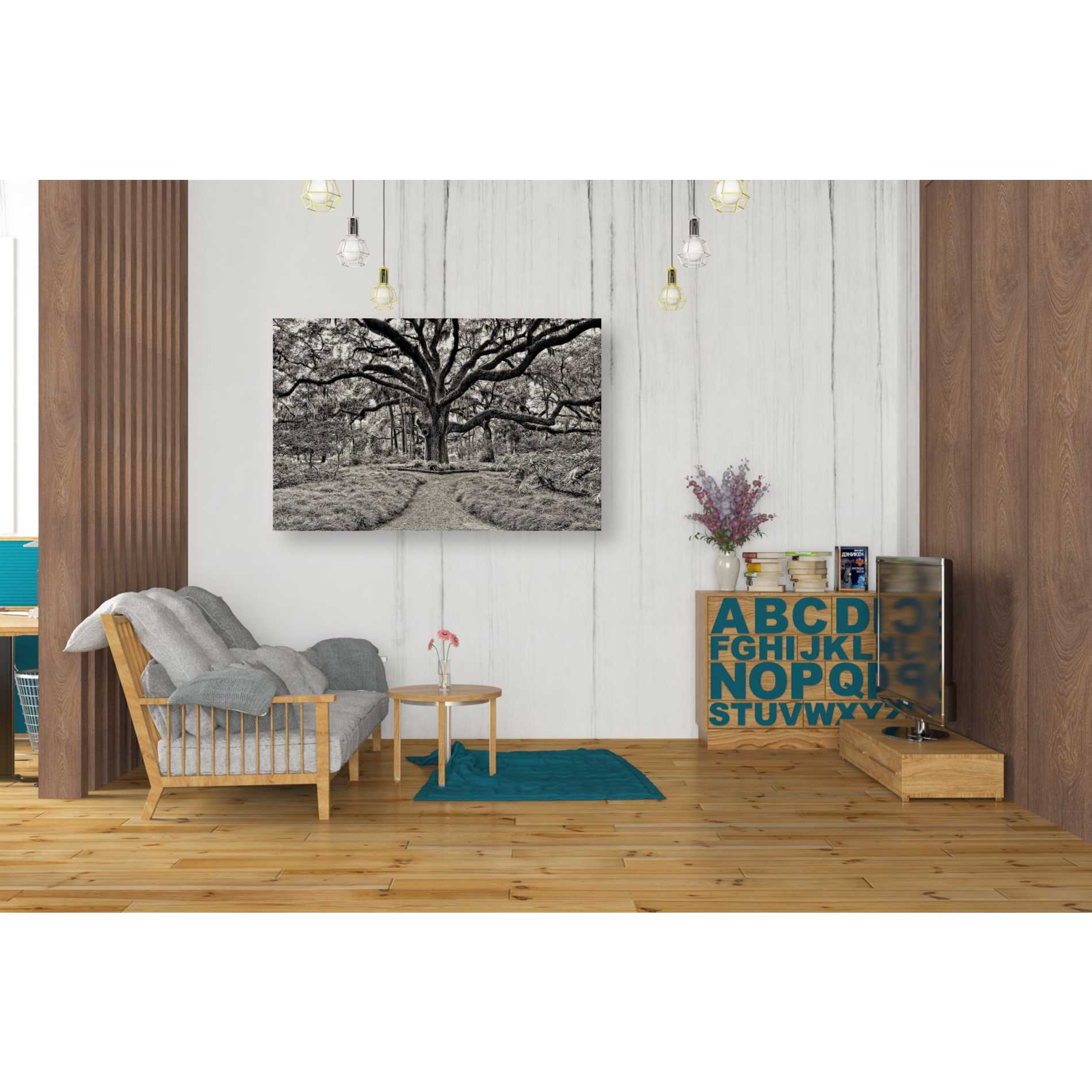 'Florida Tree' by PH  Burchett Giclee Canvas Wall Art