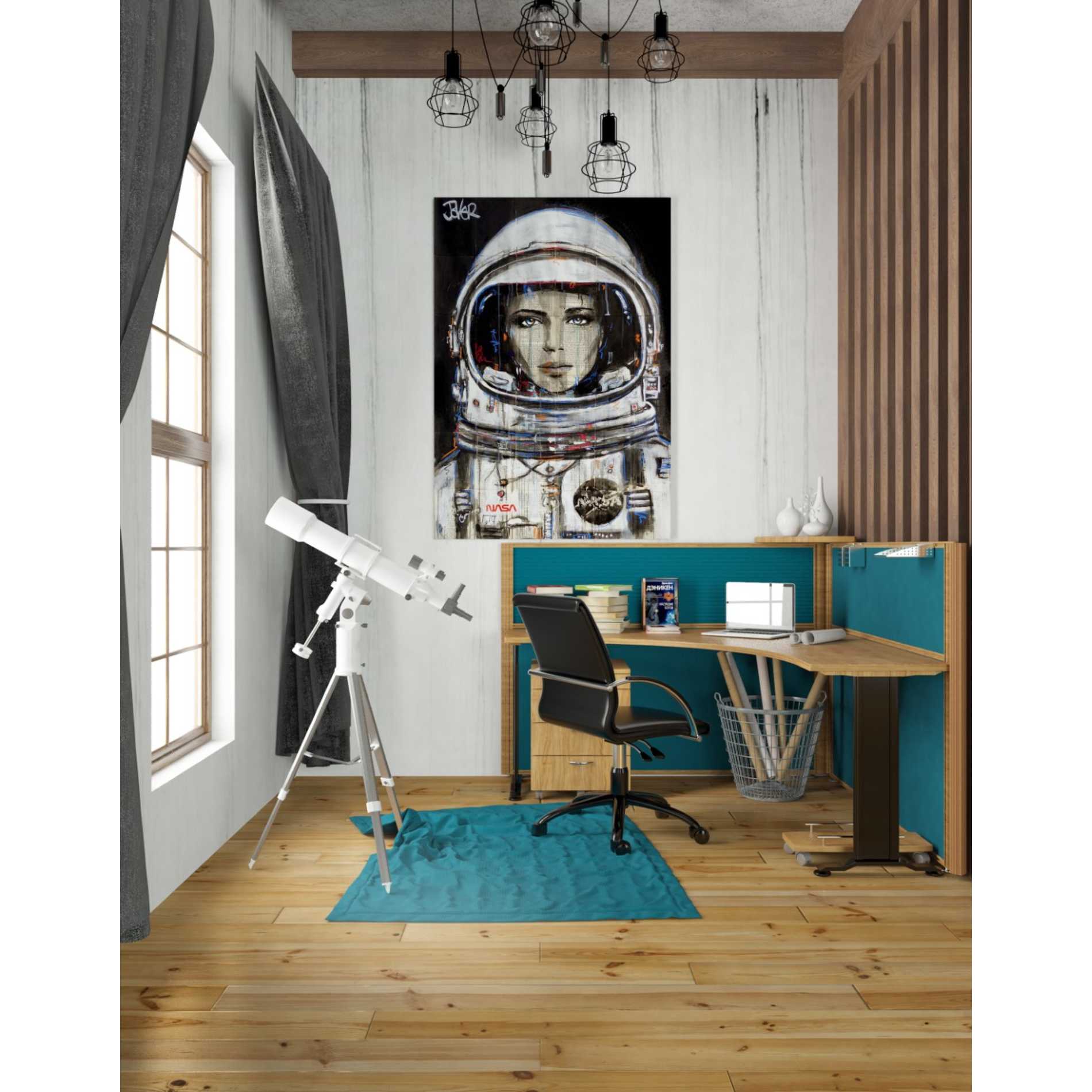 'Cosmos' by Loui Jover, Canvas Wall Art,26 x 40