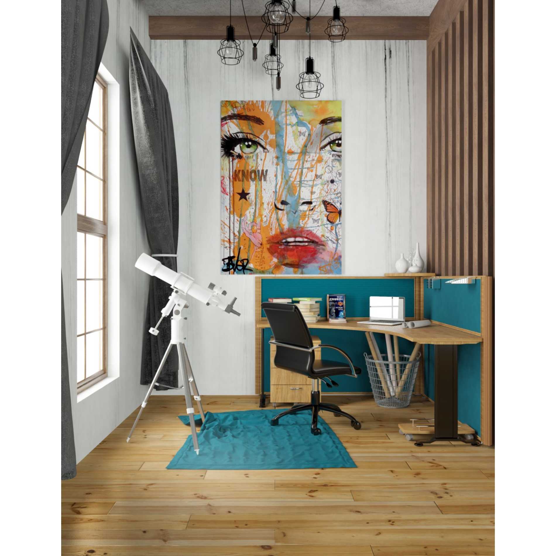 'Know' by Loui Jover, Canvas Wall Art,26 x 40