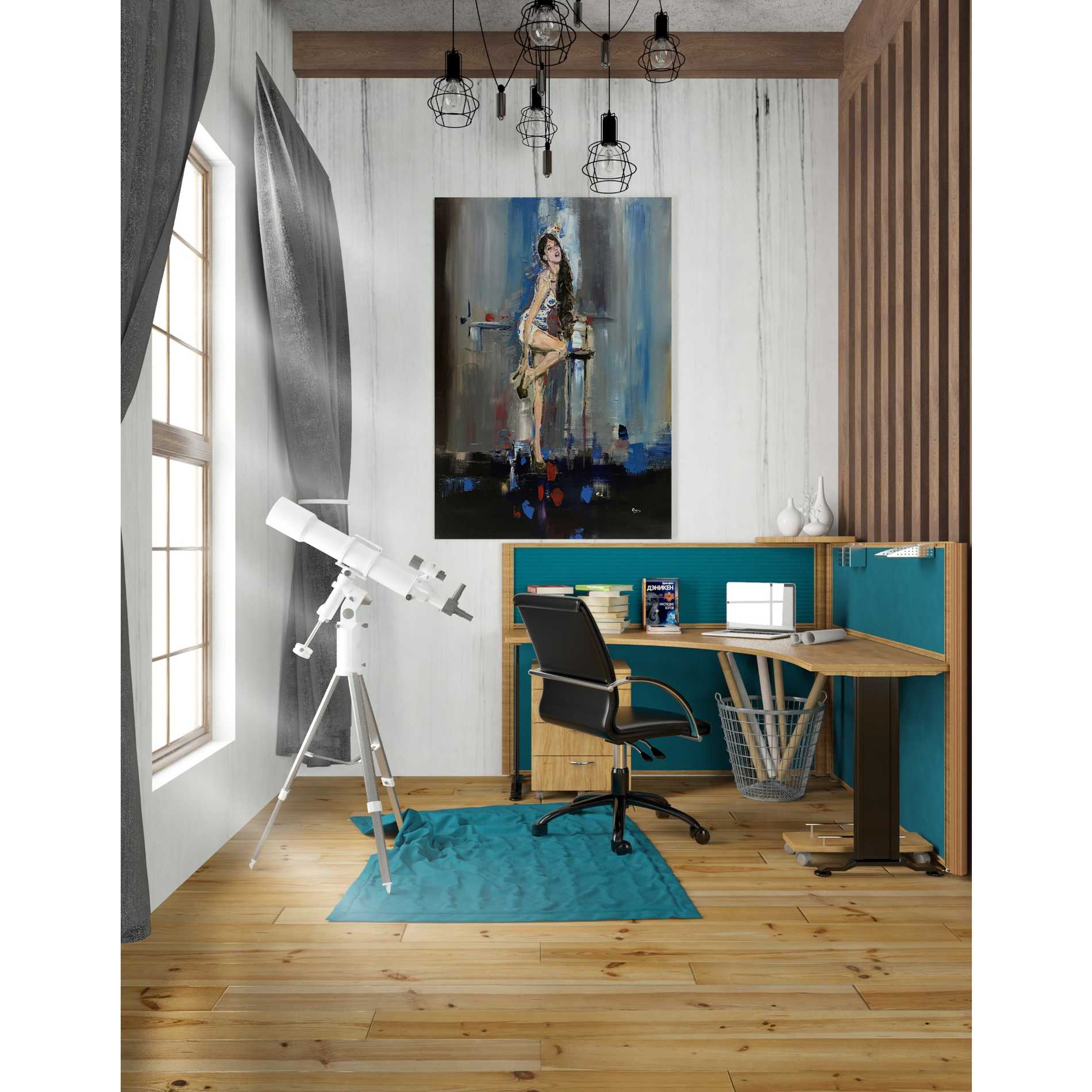 'Nicki' by Oscar Alvarez Pardo, Canvas Wall Art,26 x 40