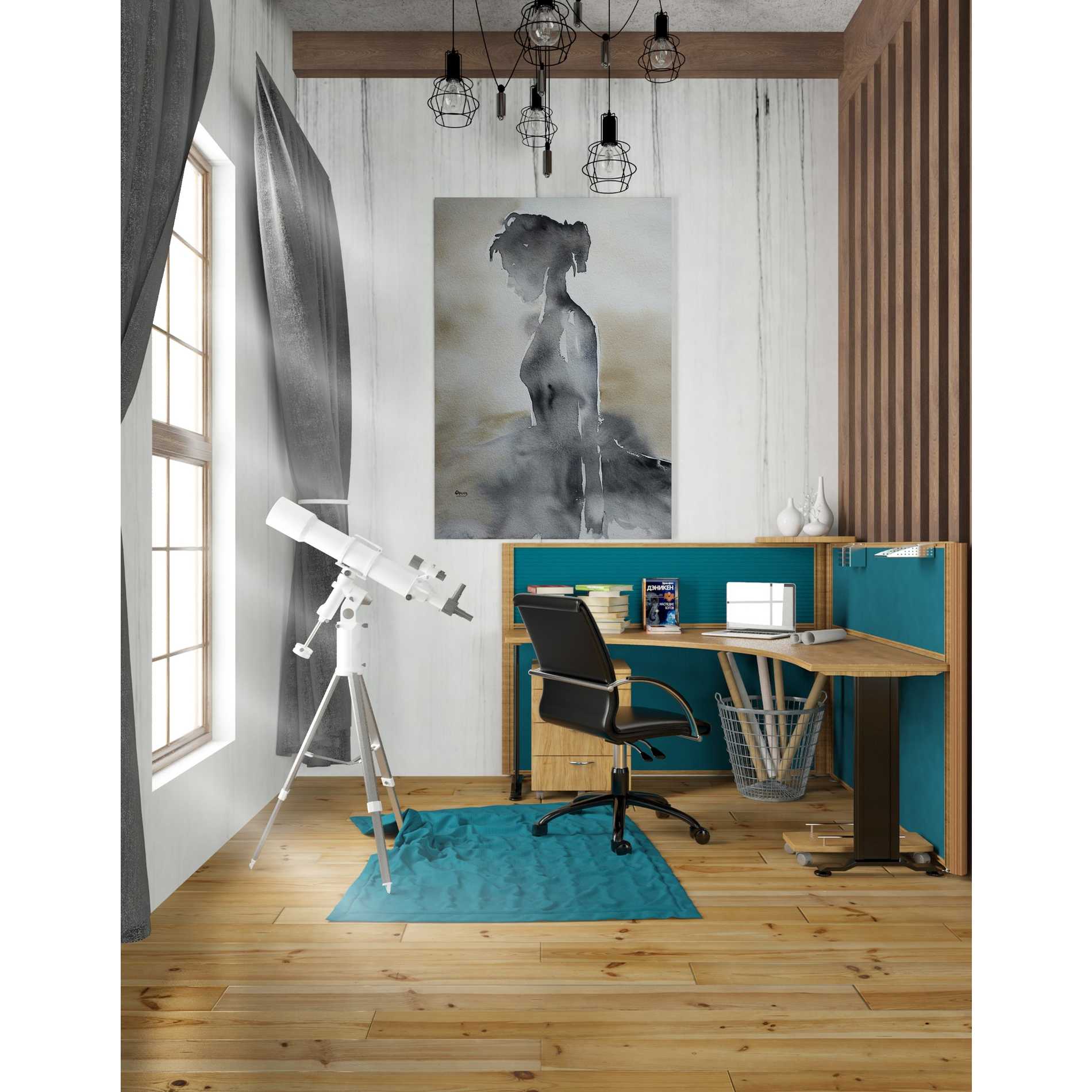 'La Fin' by Oscar Alvarez Pardo, Canvas Wall Art,26 x 40