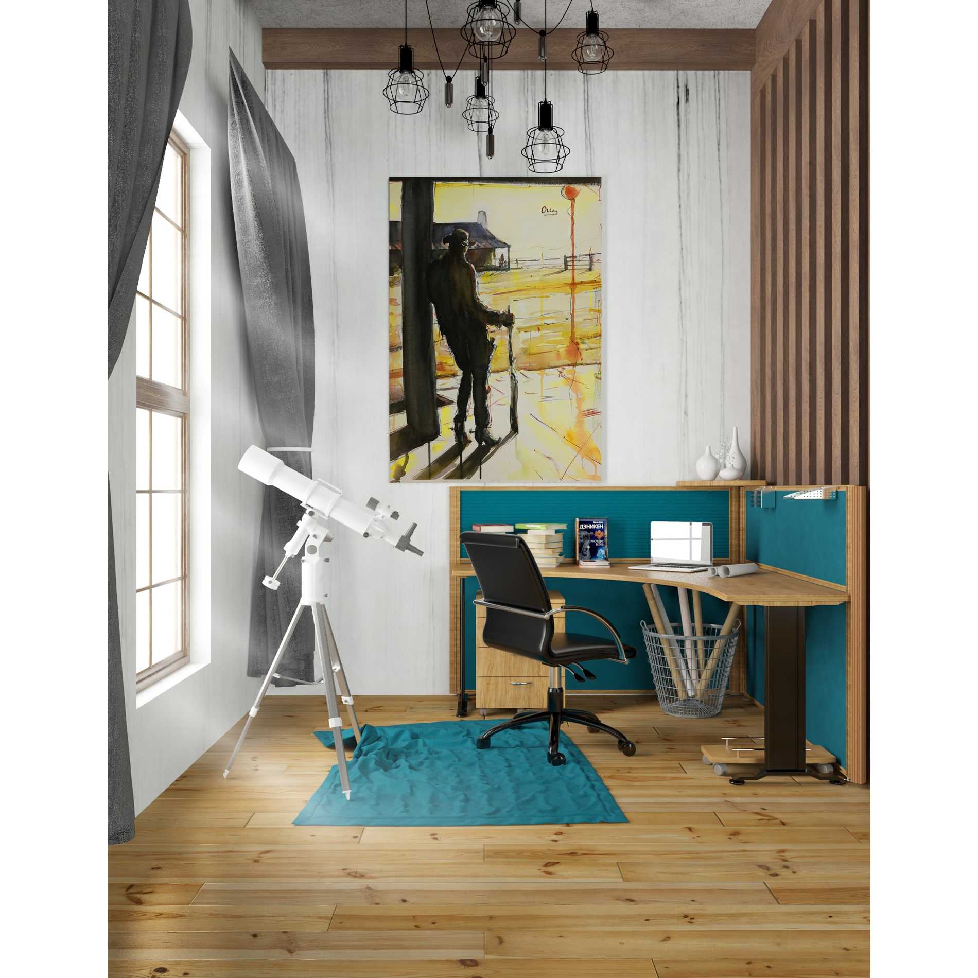 'Showdown' by Oscar Alvarez Pardo, Canvas Wall Art,26 x 40