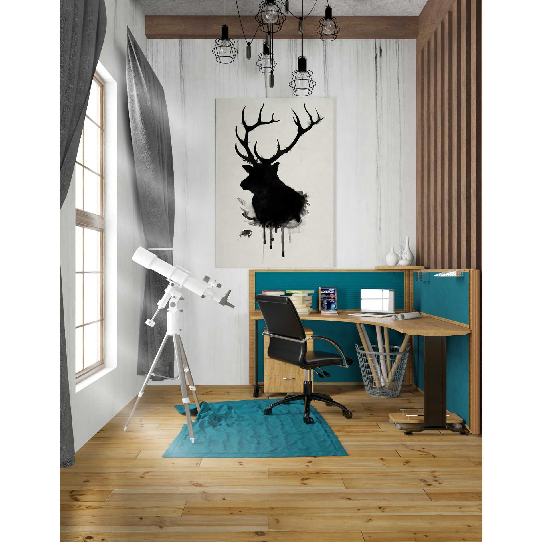 "Elk" by Nicklas Gustafsson, Giclee Canvas Wall Art