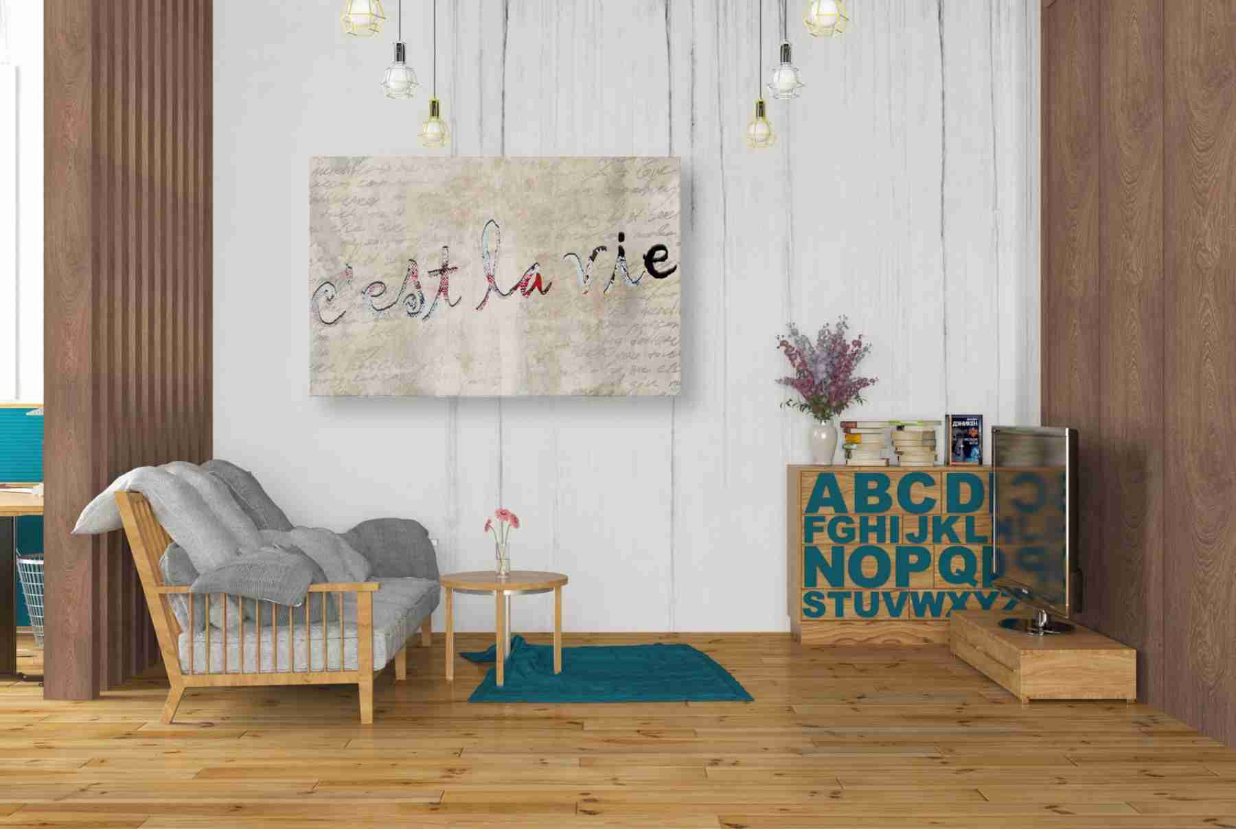 'C'est La Vie' by Karen Smith, Canvas Wall Art,40x26