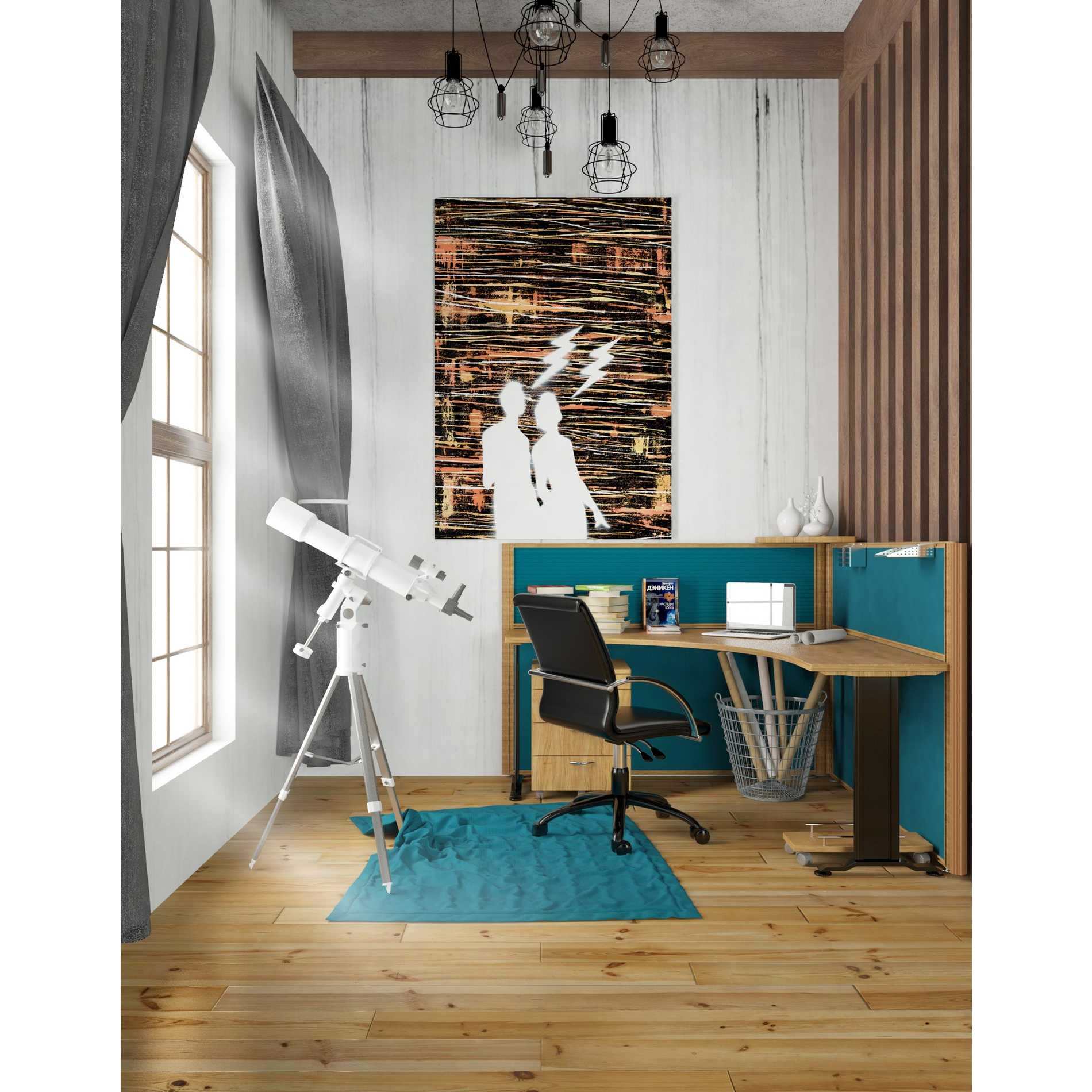 'Strucked' by Craig Snodgrass, Canvas Wall Art,26 x 40