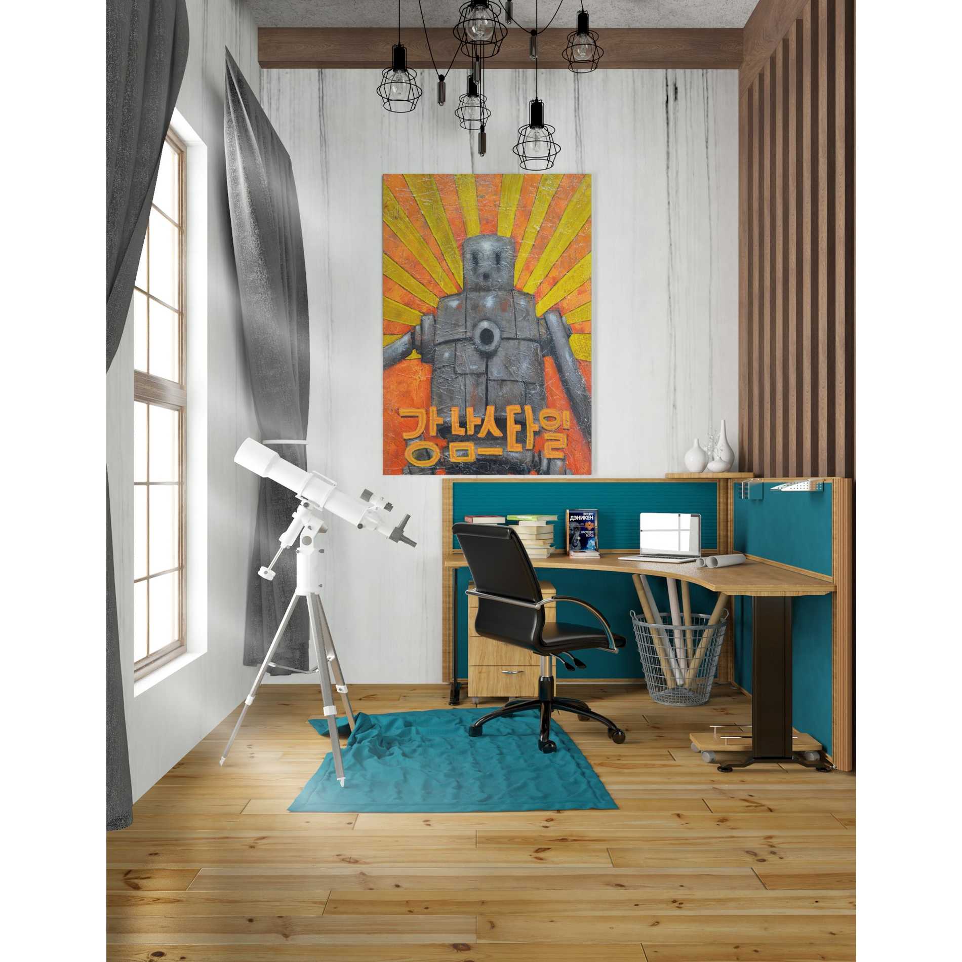 'Gangnam Style' by Craig Snodgrass, Canvas Wall Art,26 x 40