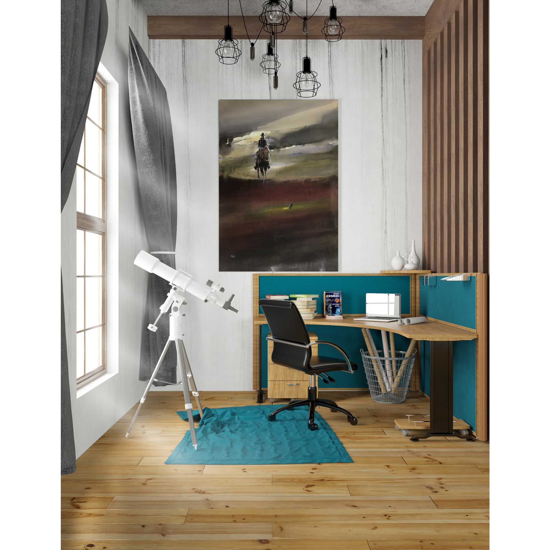 'Incoming Storm' by Oscar Alvarez Pardo, Canvas Wall Art,26 x 40