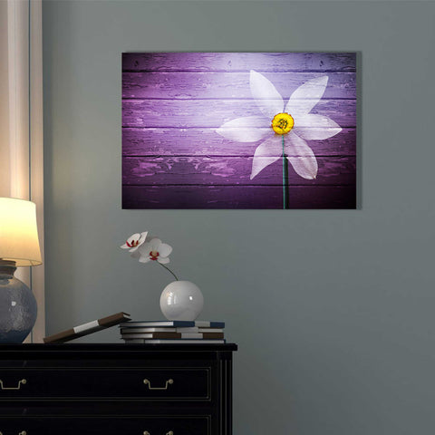 Image of 'Wood Series: A Simple Paradise' Canvas Wall Art,26 x 40