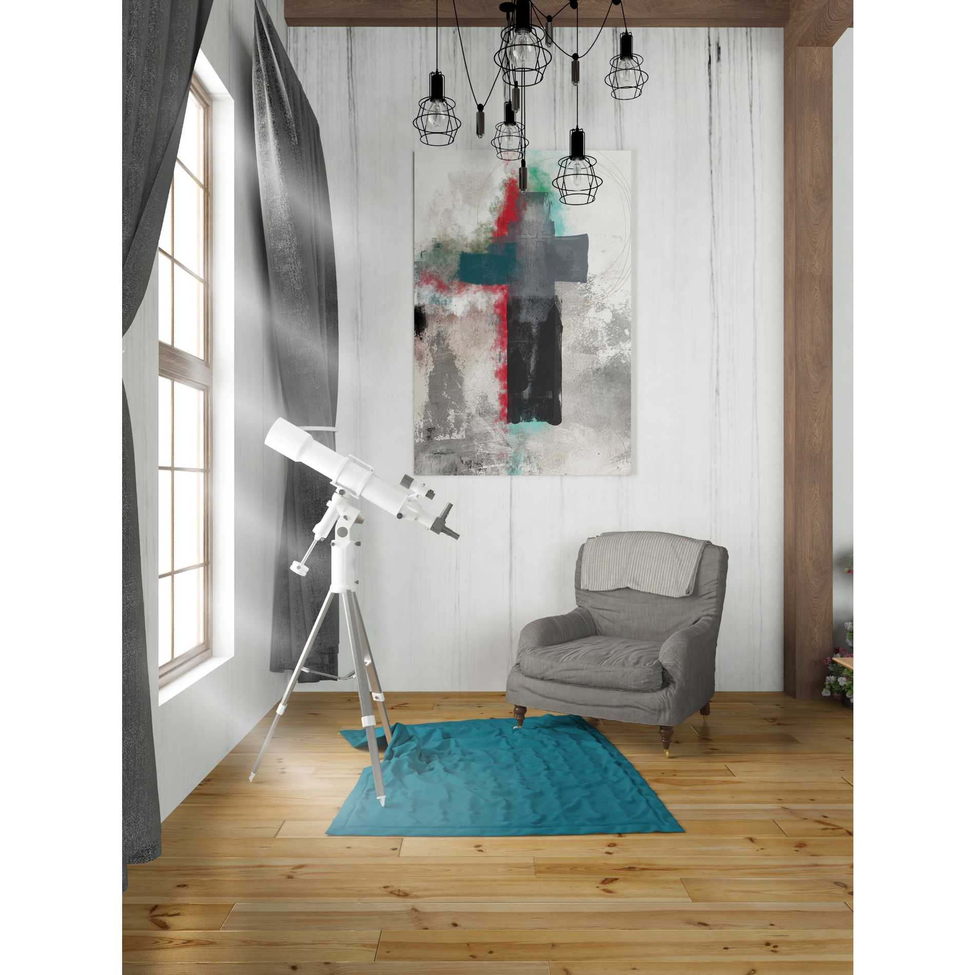 'Contemporary Cross' by Linda Woods, Canvas Wall Art,26 x 40