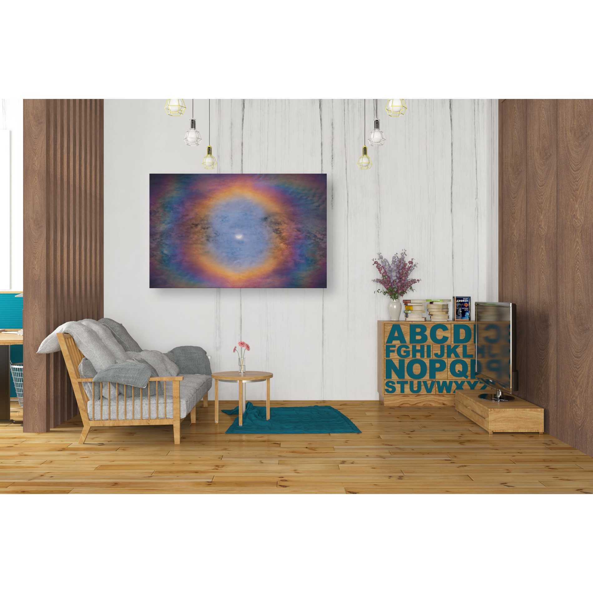 'Eye of the Eclipse' by Darren White, Canvas Wall Art,26 x 40