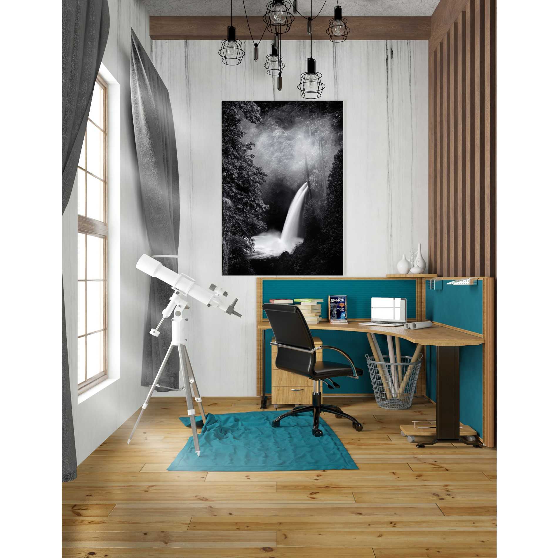 'Metlako Falls' by Darren White, Canvas Wall Art,26 x 40