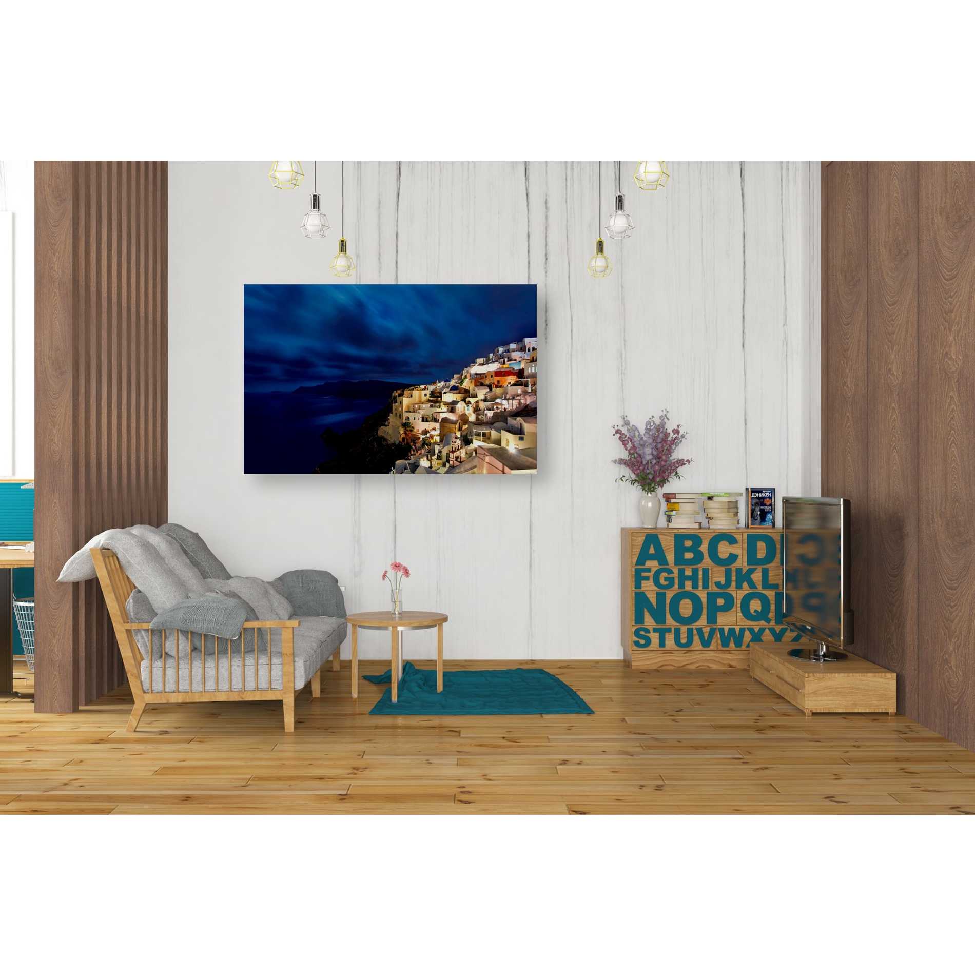 'Over Time Exposure,' Canvas Wall Art,26 x 40