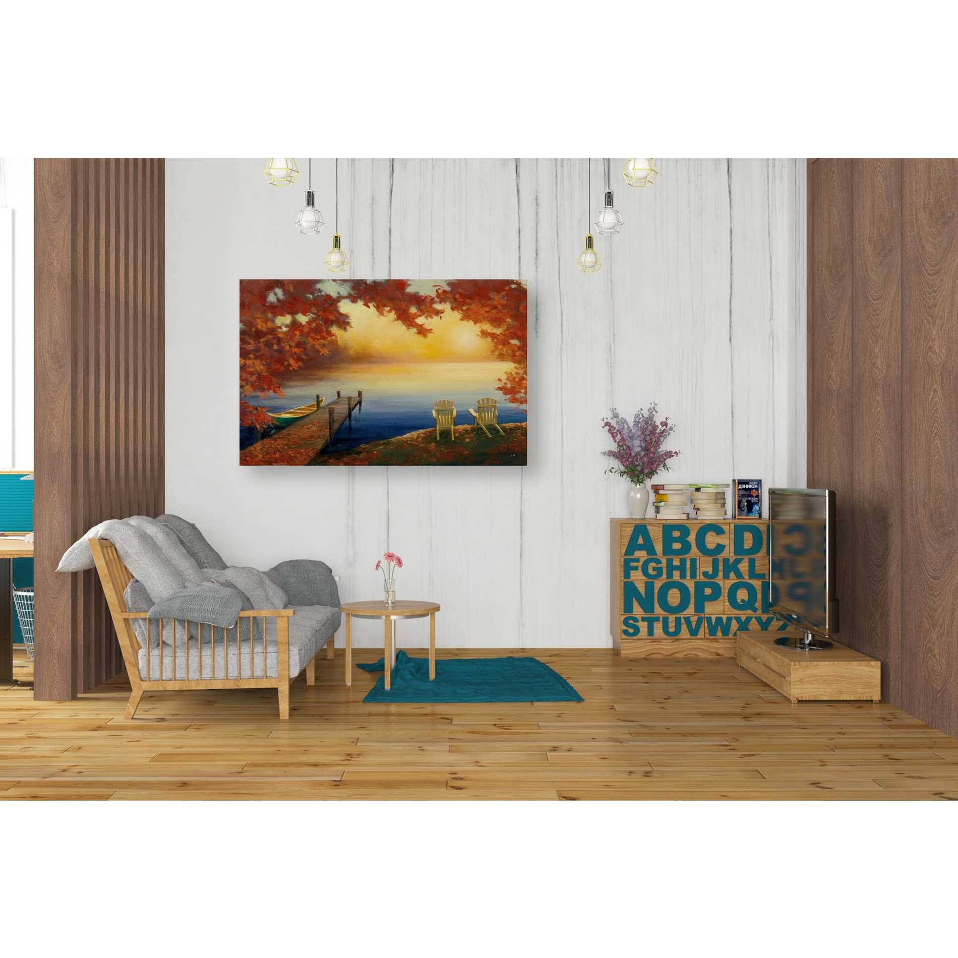 'Autumn Glow' by Julia Purinton, Canvas Wall Art,26 x 40