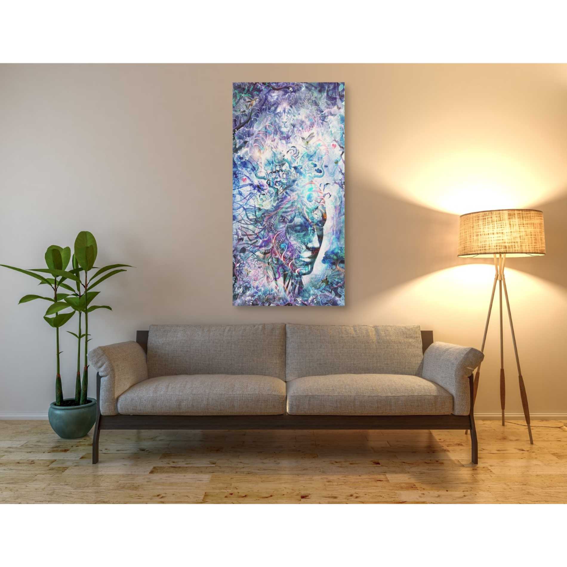 'Dreams of Unity' by Cameron Gray, Canvas Wall Art,30 x 60