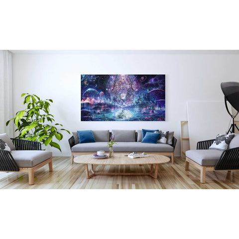 Image of 'Quest for the Peak Experience' by Cameron Gray, Canvas Wall Art,30 x 60