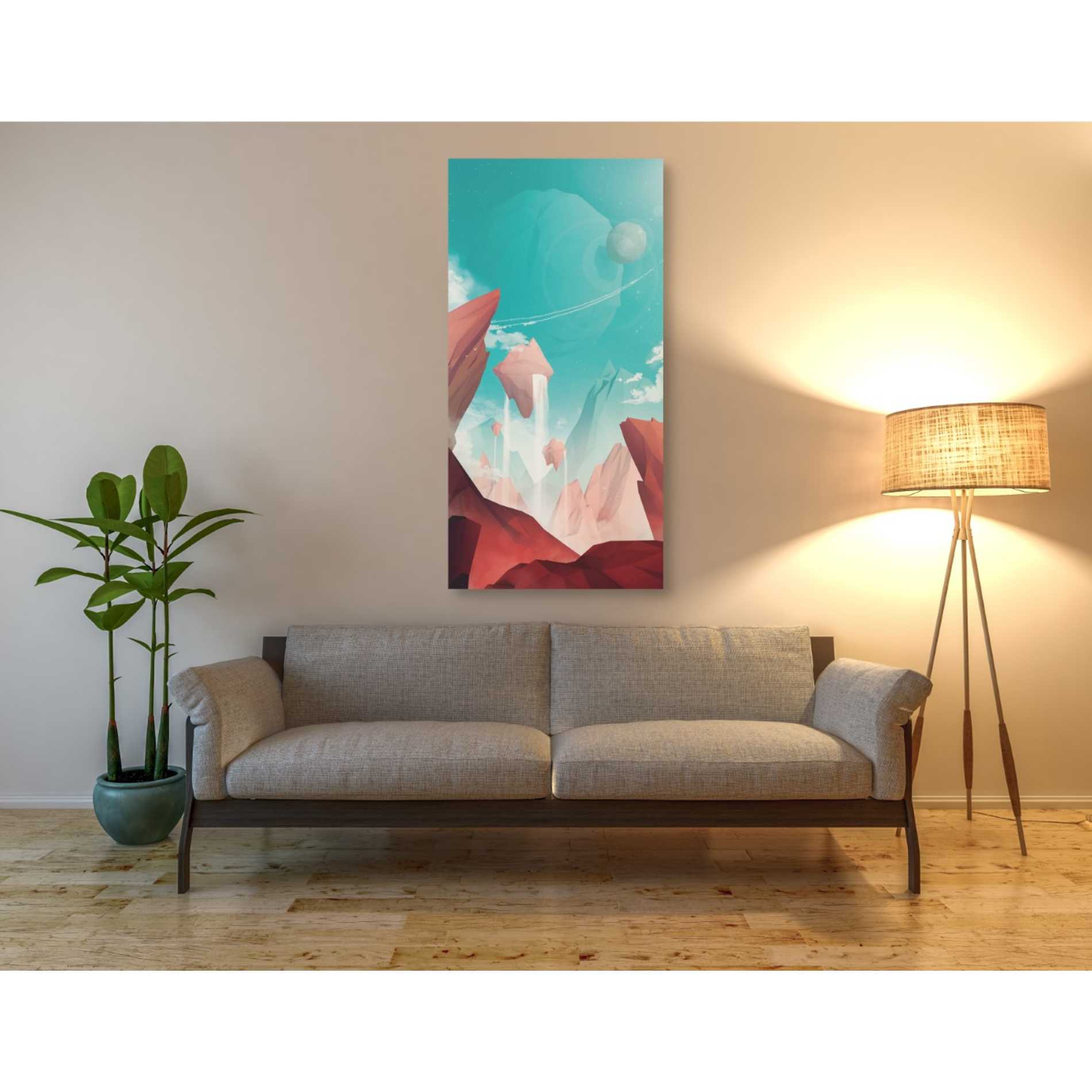 'Hidden Planet' by Jonathan Lam, Giclee Canvas Wall Art