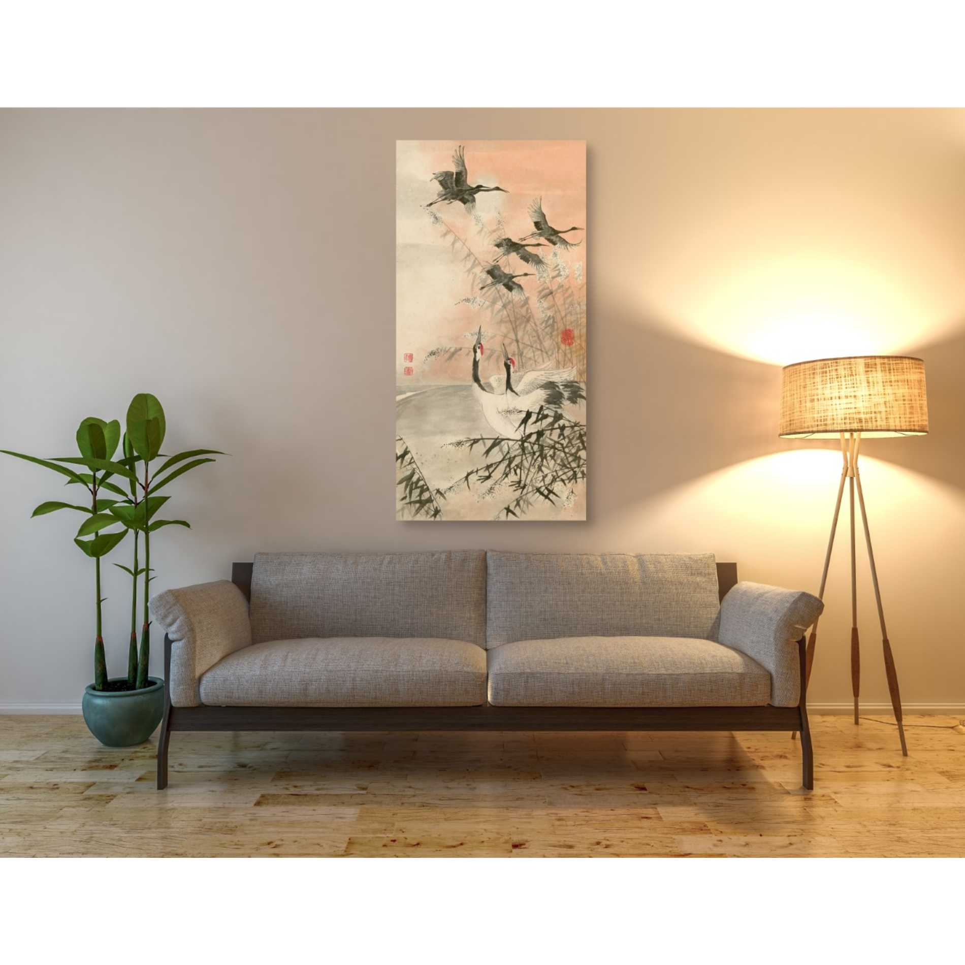 'Meet At Sunrise' by River Han, Canvas Wall Art,30 x 60